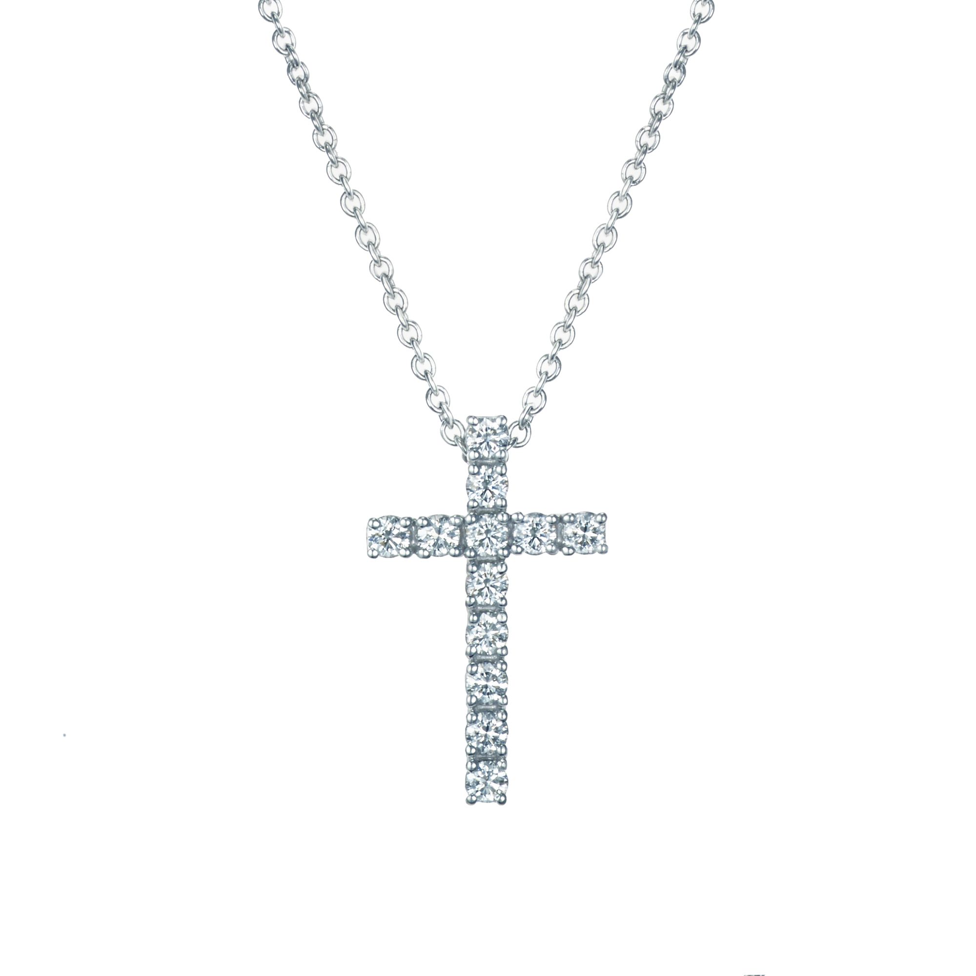 Birks Rosée du Matin Diamond Cross Pendant | Birks