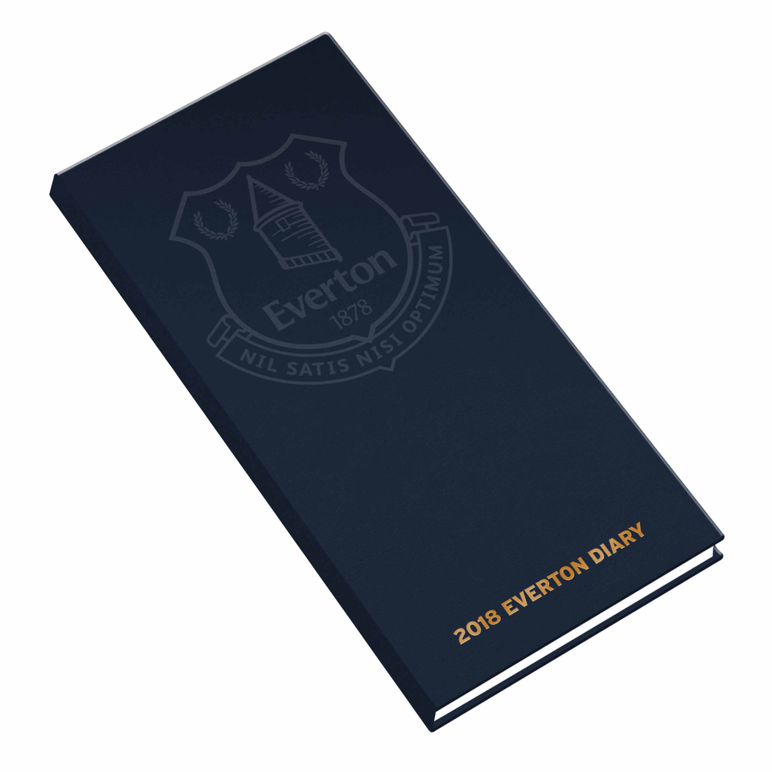 Everton FC Slim Diary 2018 - Calendar Club UK