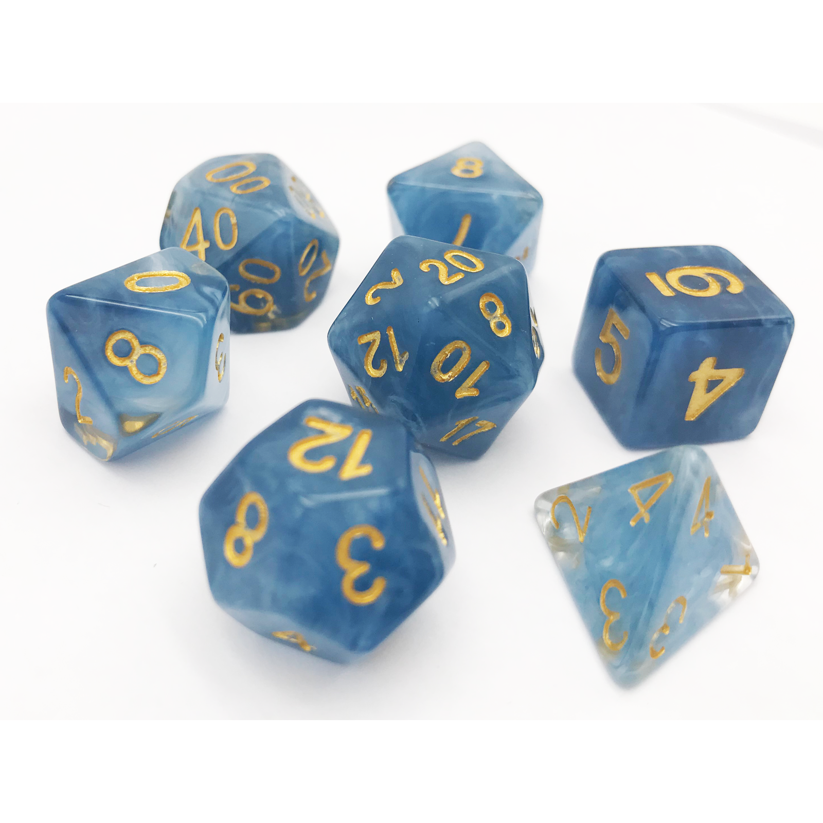 Azure Storm by Hedronix | Dice | D20 Collective