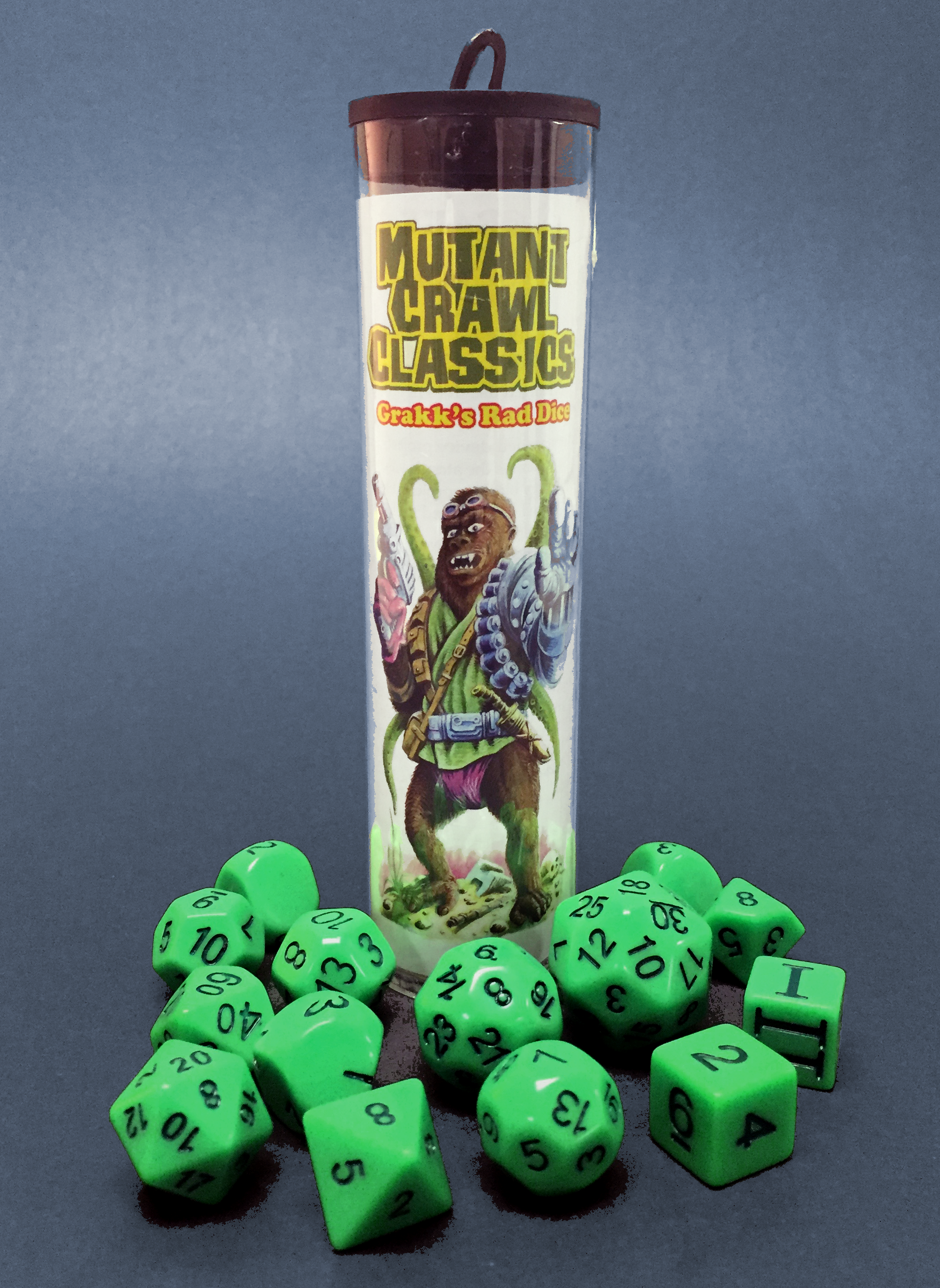 Mutant Crawl Classics: Grakk's Rad Dice|Goodman Games Store