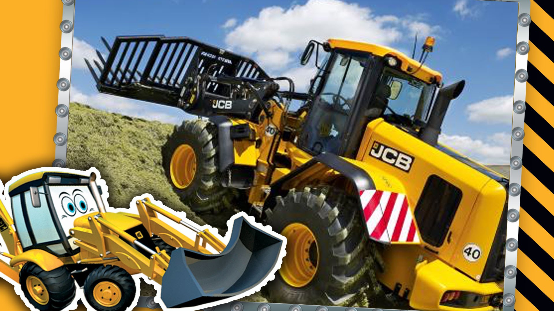 JCB Diggers On The Farm | Tractors, Diggers, Dump Trucks for ...