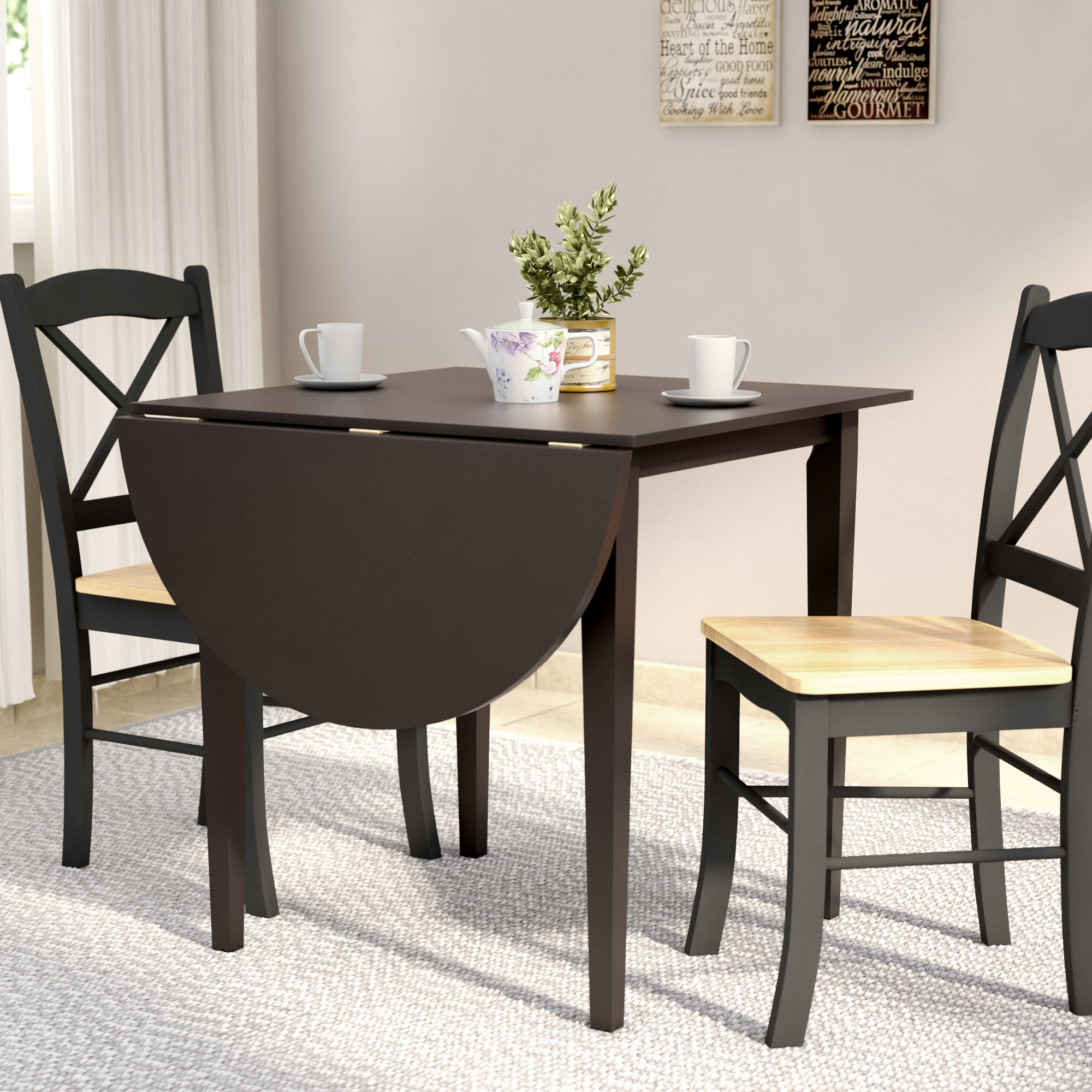 August Grove Prudhomme Dining Table & Reviews | Wayfair