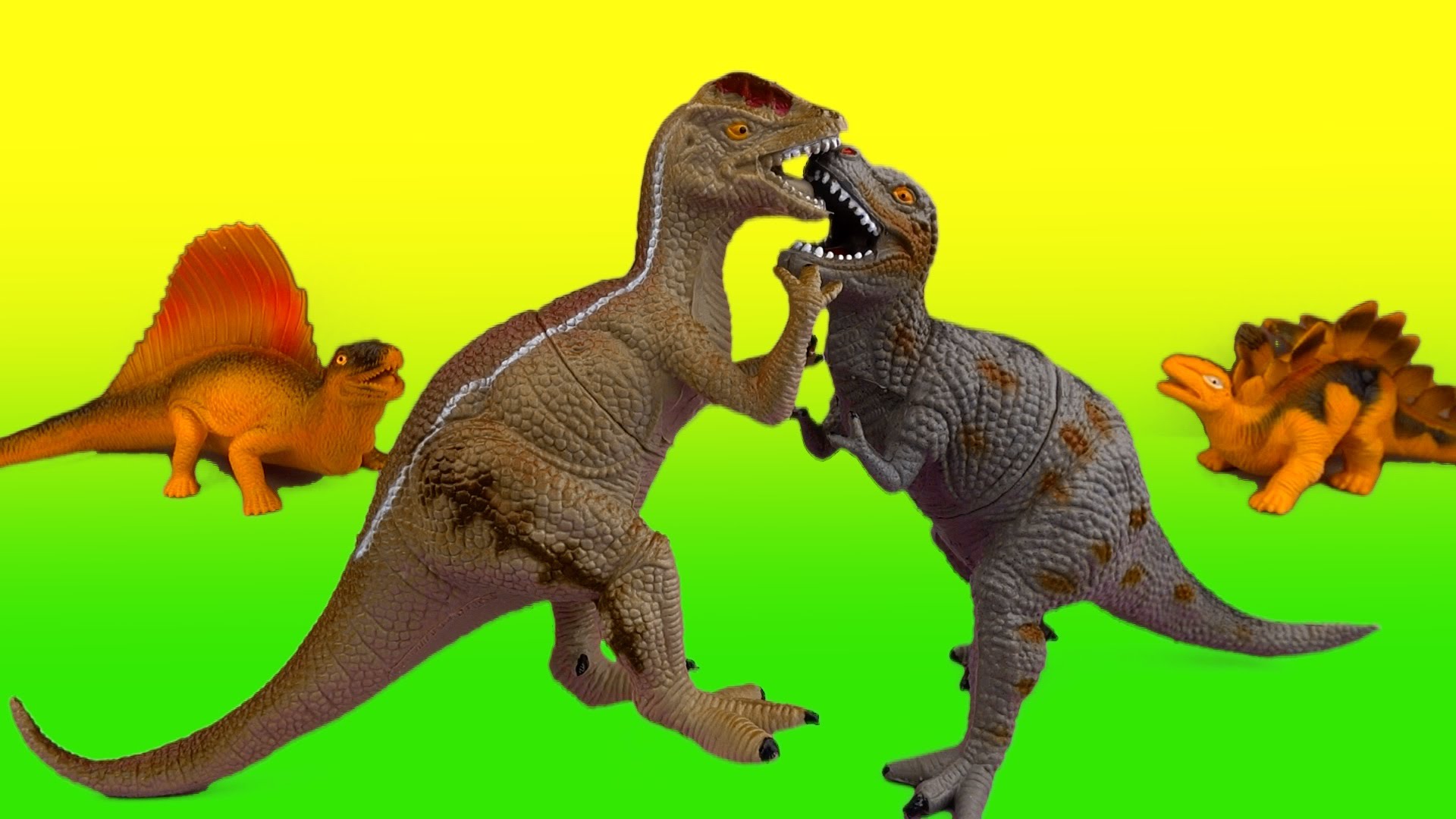 Fighting Dinosaurs Battling Dinosaurs 공룡 배틀 공룡 싸움 Dinosaur ...