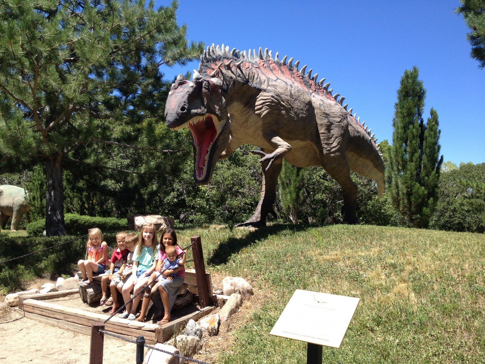 Dinosaur park photo