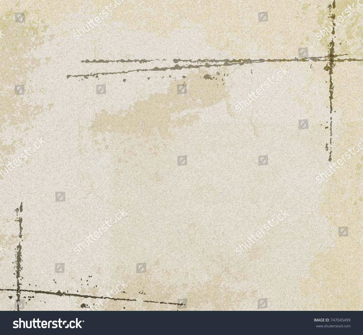 Old Grungy Paper Texture Dirty Paper Stock Photo 747045499 ...