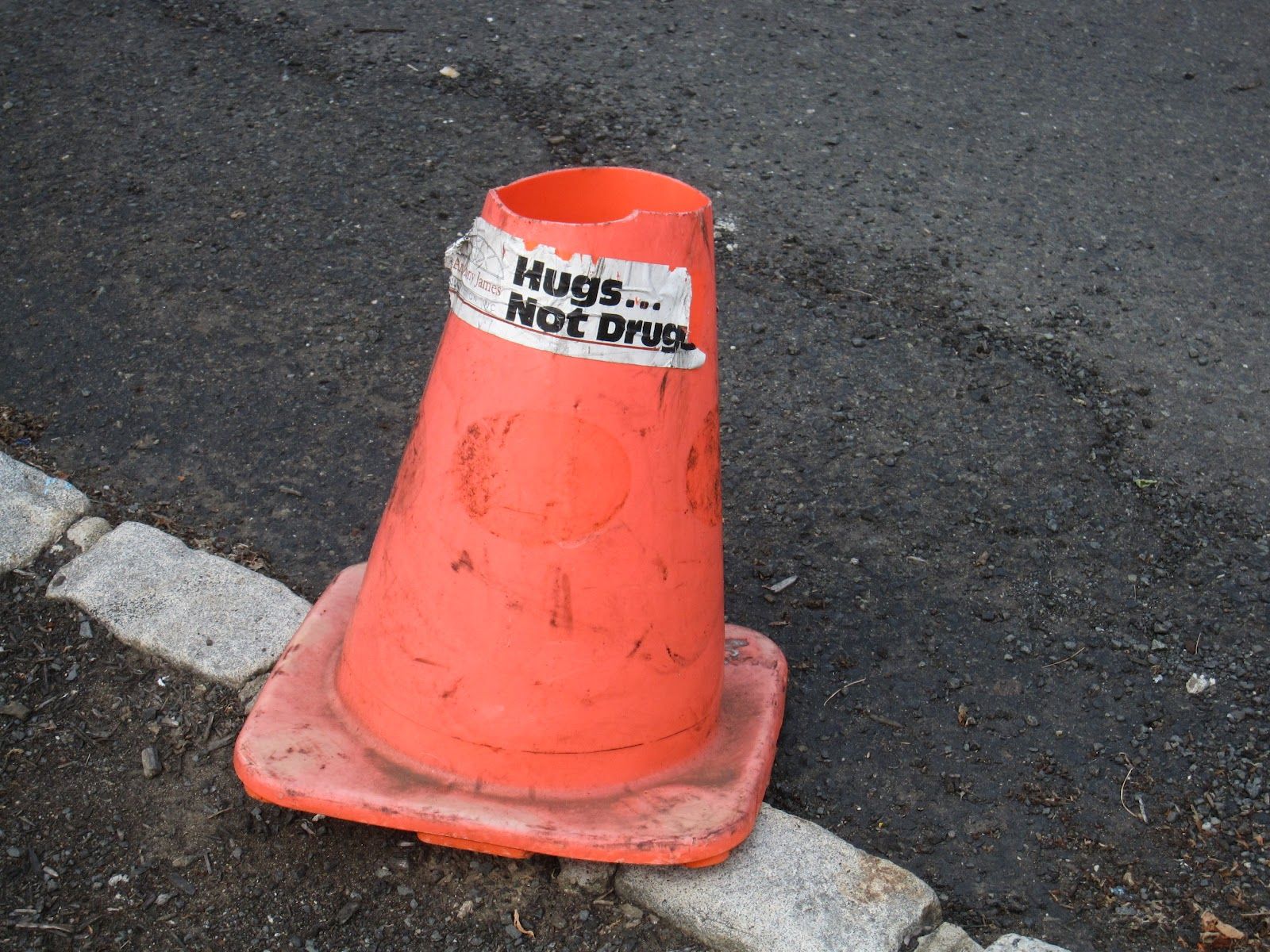 anti drug traffic cone | Old Traffic Cones | Pinterest