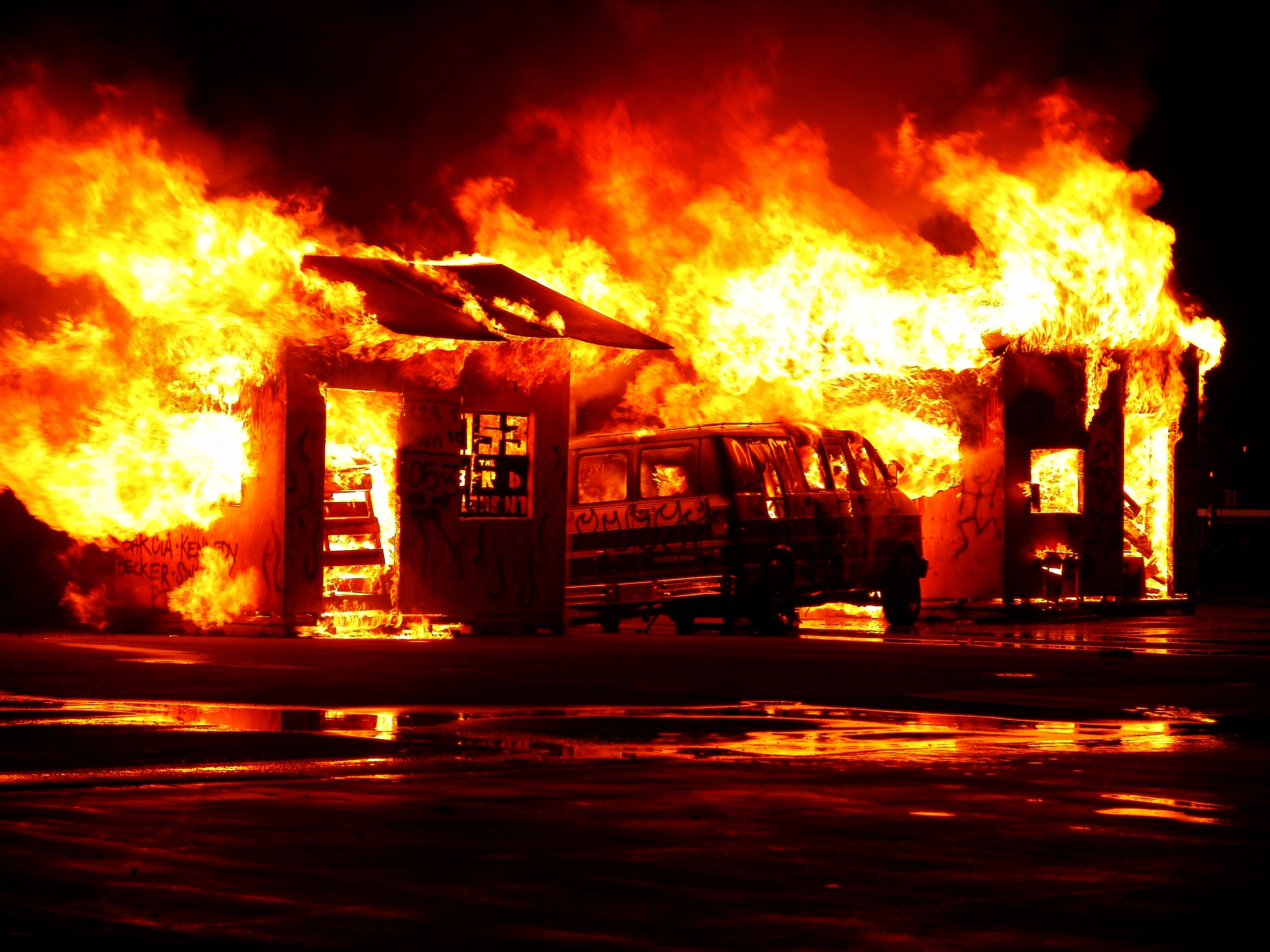 Disaster, Burn, Fire, Fuel, Hot, HQ Photo