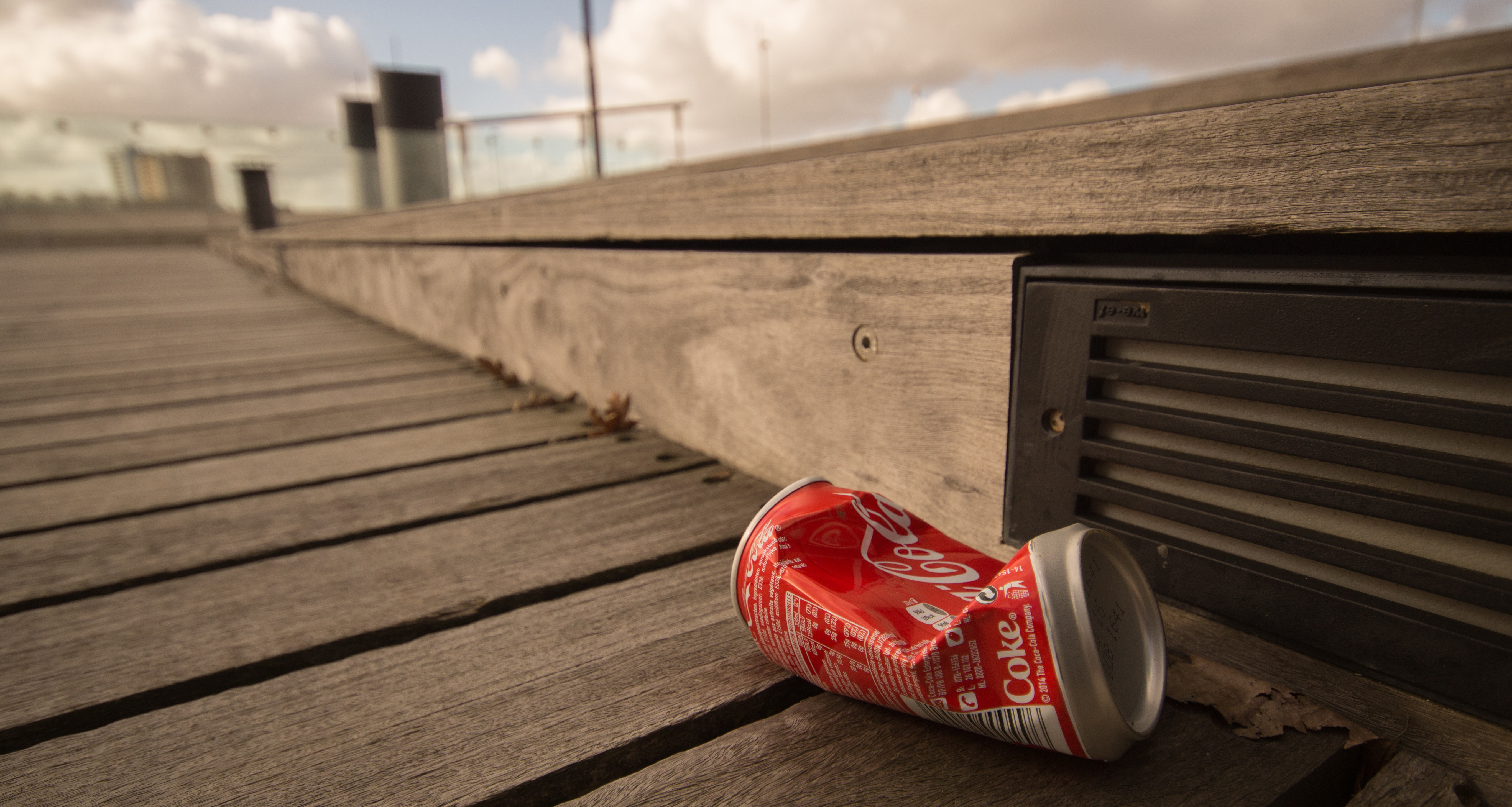 Discarded can to be recycled | Small Business BC