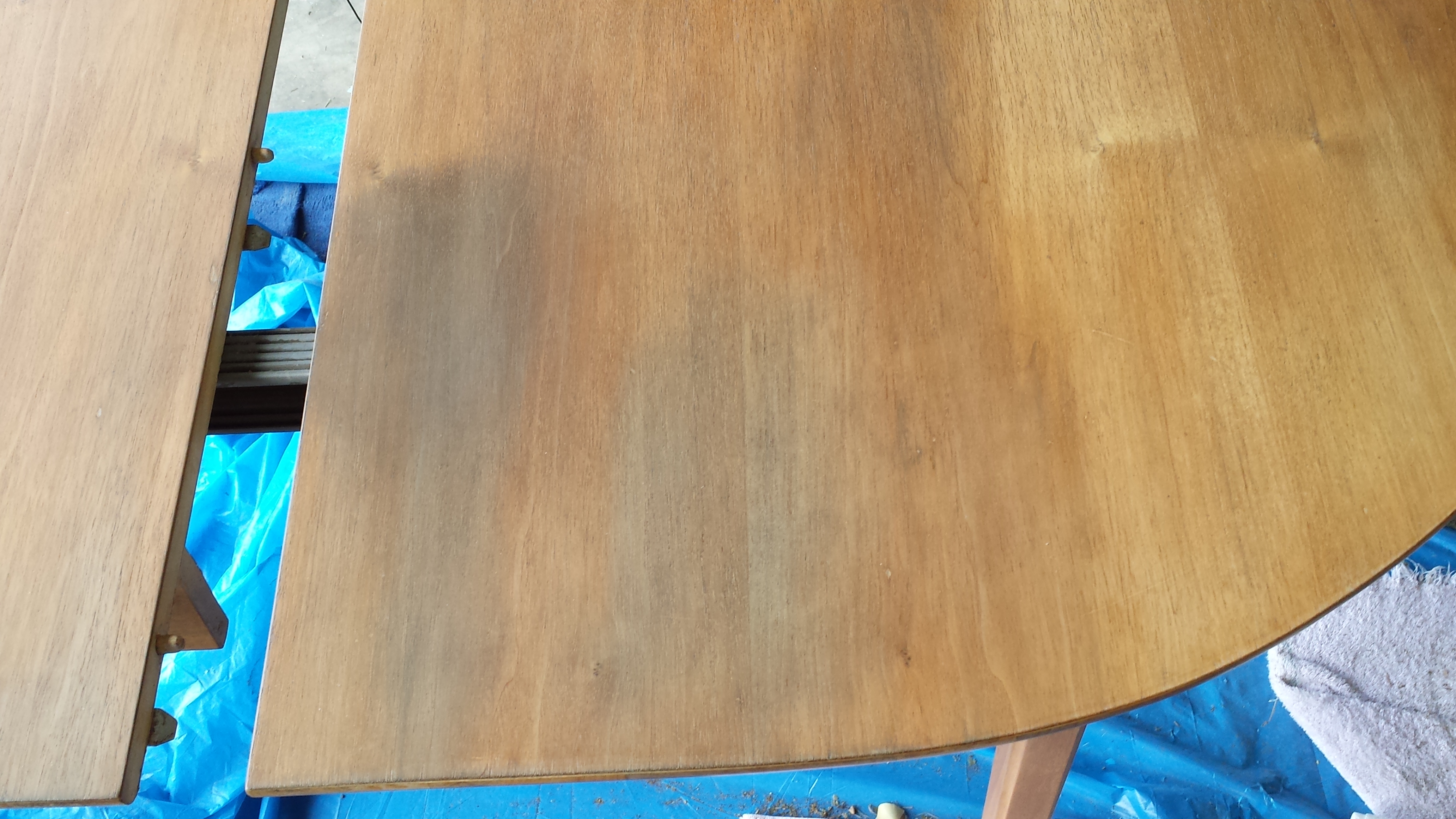 How do I restore discolored wood tabletop? - Ask an Expert