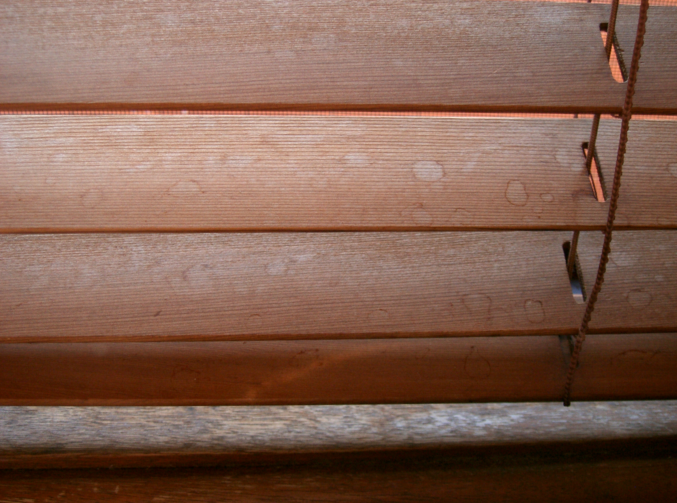 How to restore Timber Venetian Blinds | Web Compendium