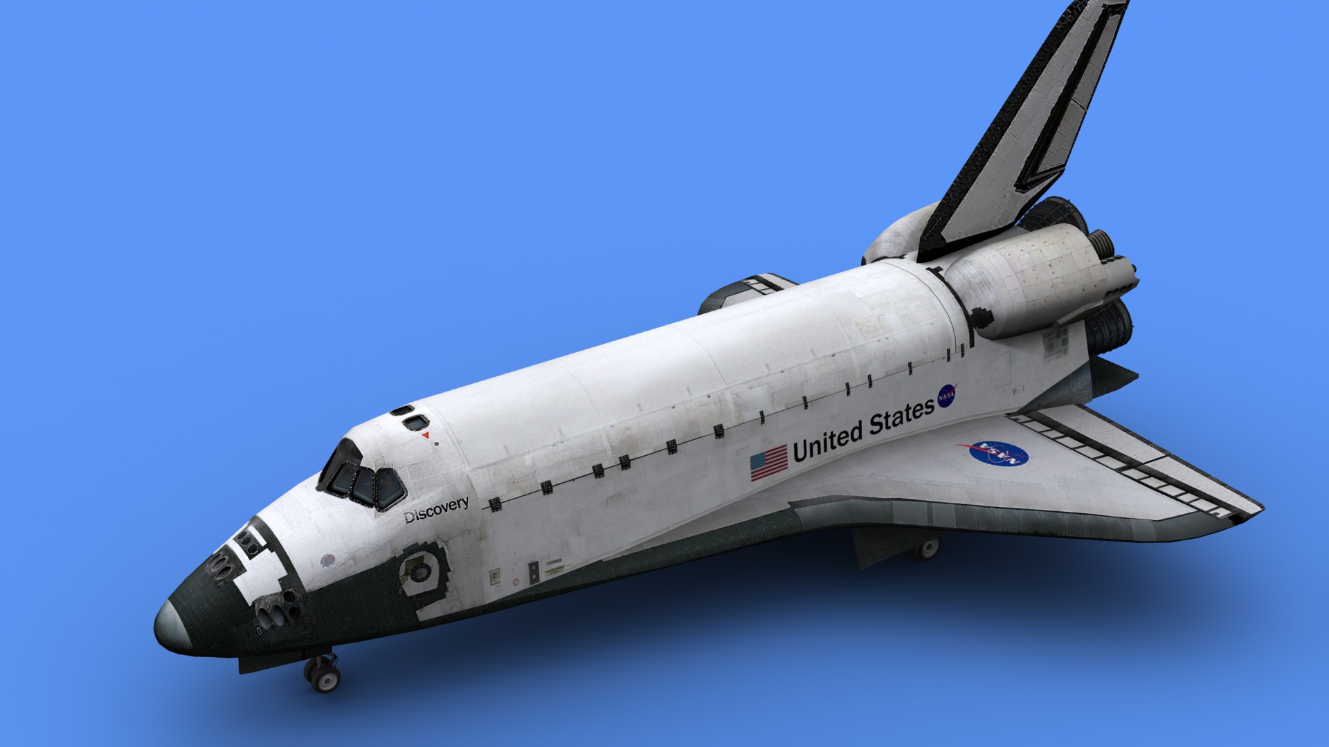 Space Shuttle Discovery 3D model | CGTrader
