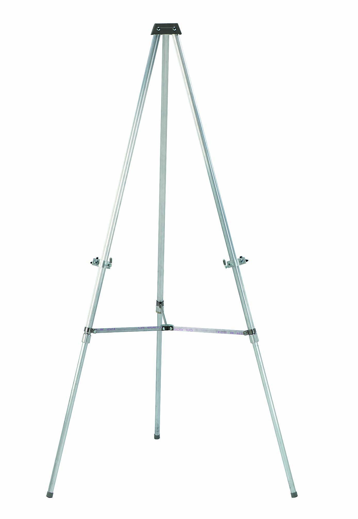 AE66. Aluminum Telescopic Display Easel. Light Weight Easel Extends ...