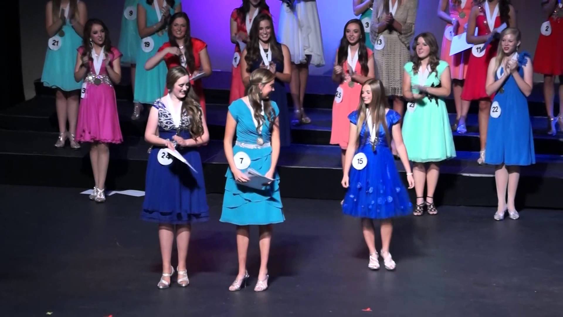 Distinguished Young Women of Utah 2015 Scholastic Awards - YouTube