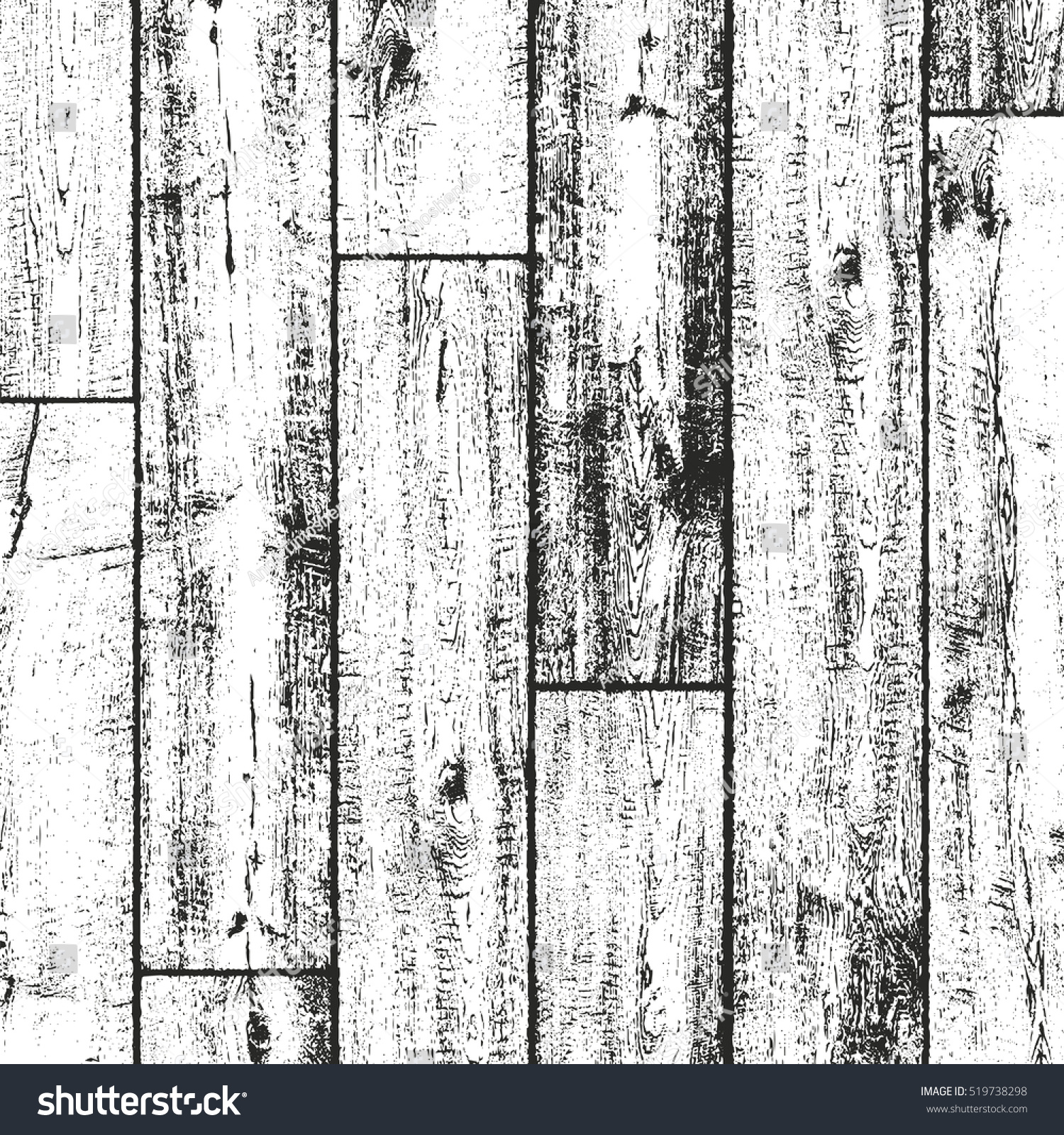 Distressed Overlay Wooden Texture Grunge Vector Stock Vector (2018 ...