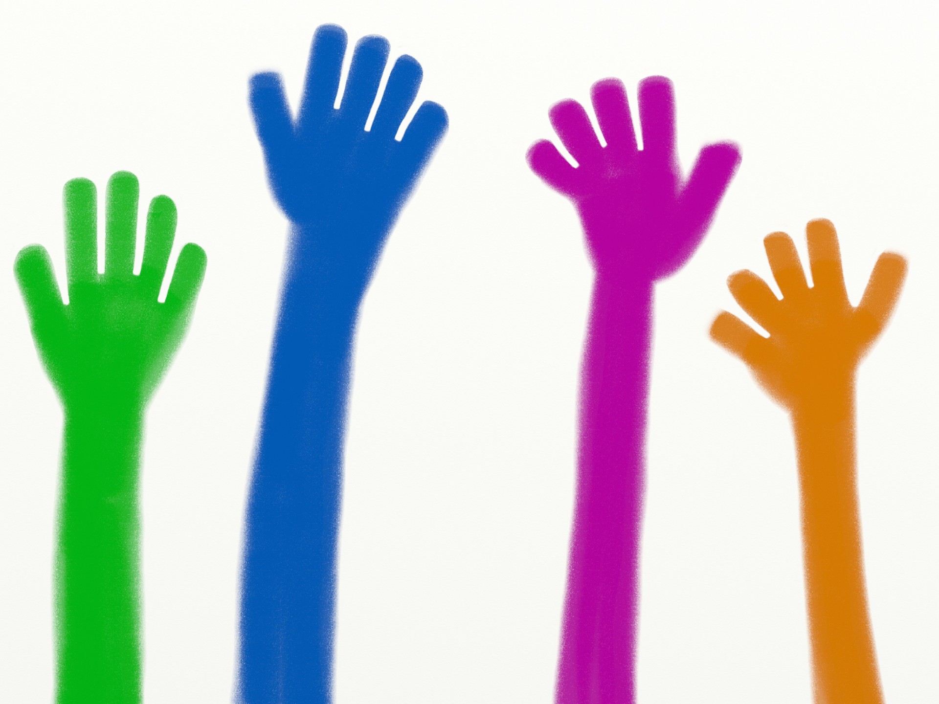 Diverse Hands Painting Free Stock Photo - Public Domain Pictures