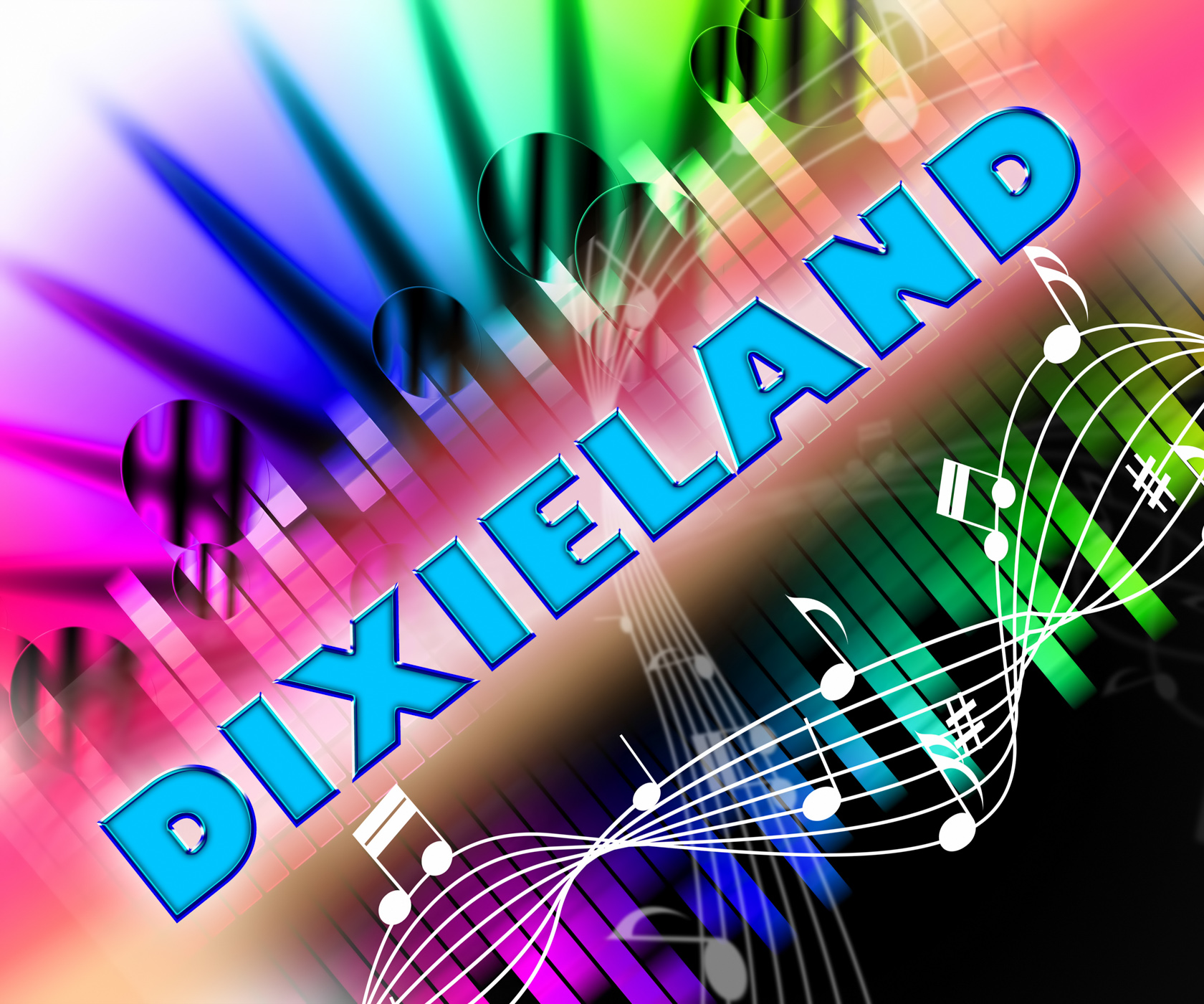 Dixieland music represents new orleans jazz and acoustic photo