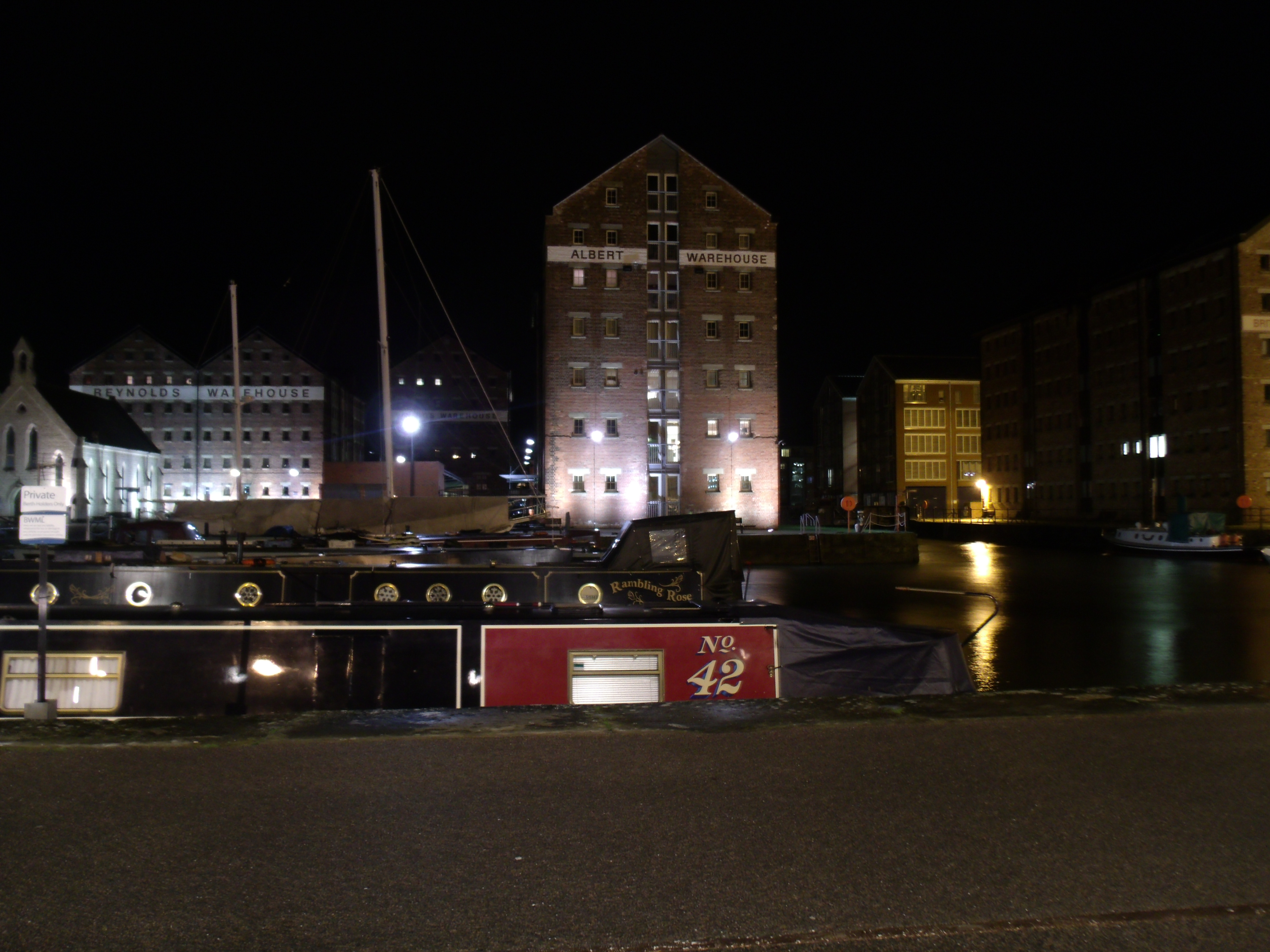 Gloucester Docks - Some Night Time Photographs