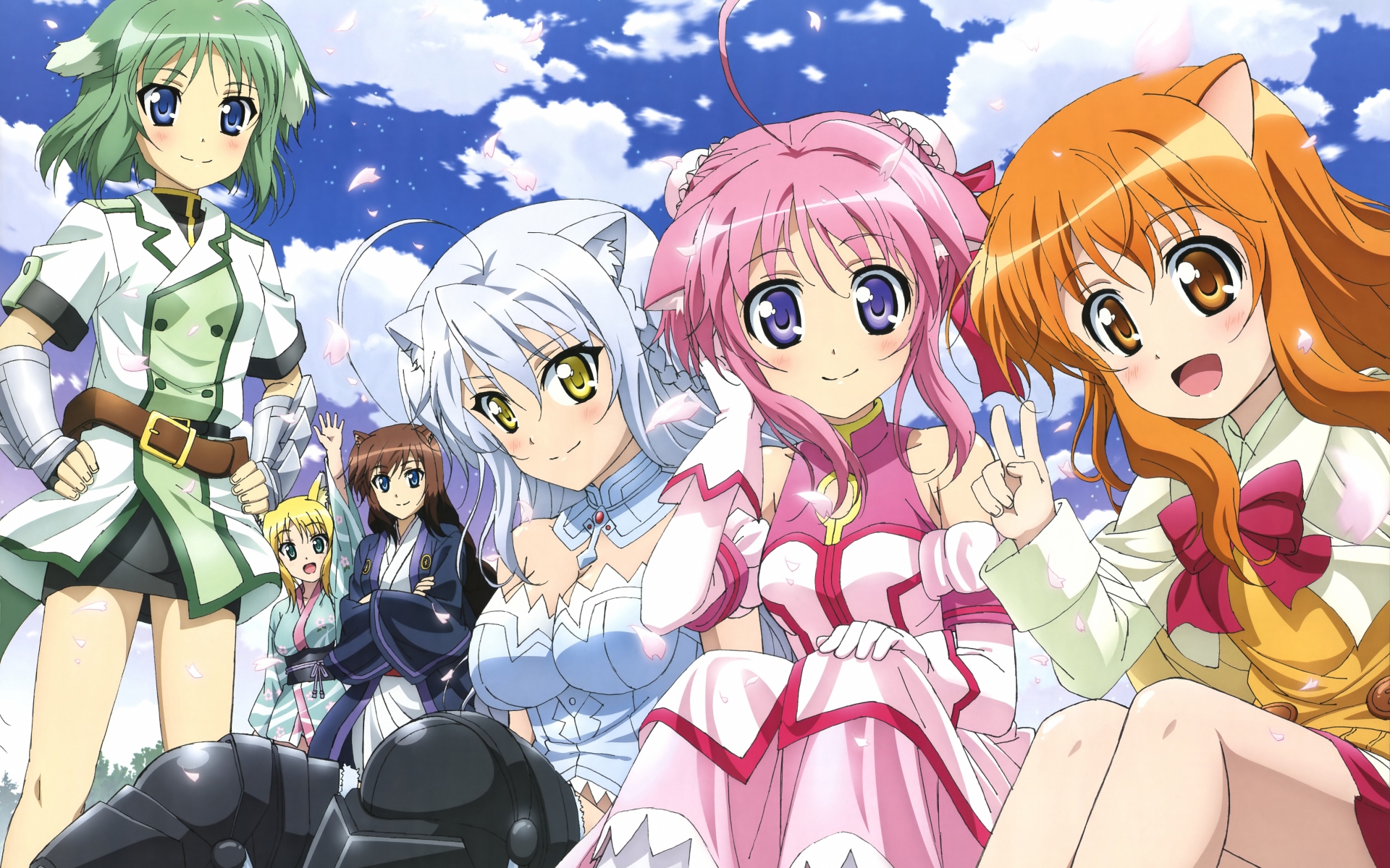 DOG DAYS images The girls of DOG DAYS HD wallpaper and background ...