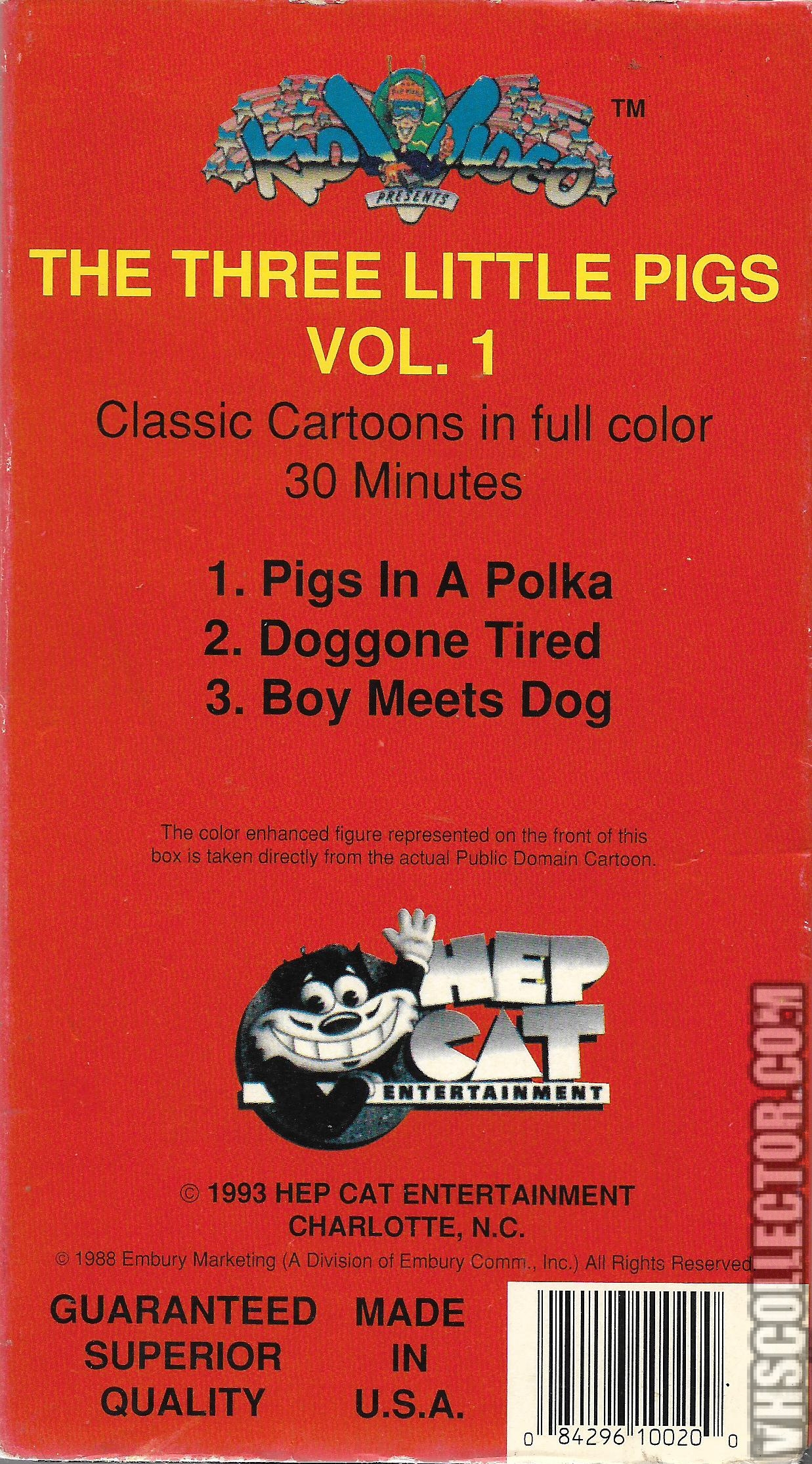 The Three Little Pigs | VHSCollector.com - Your Analog Videotape Archive