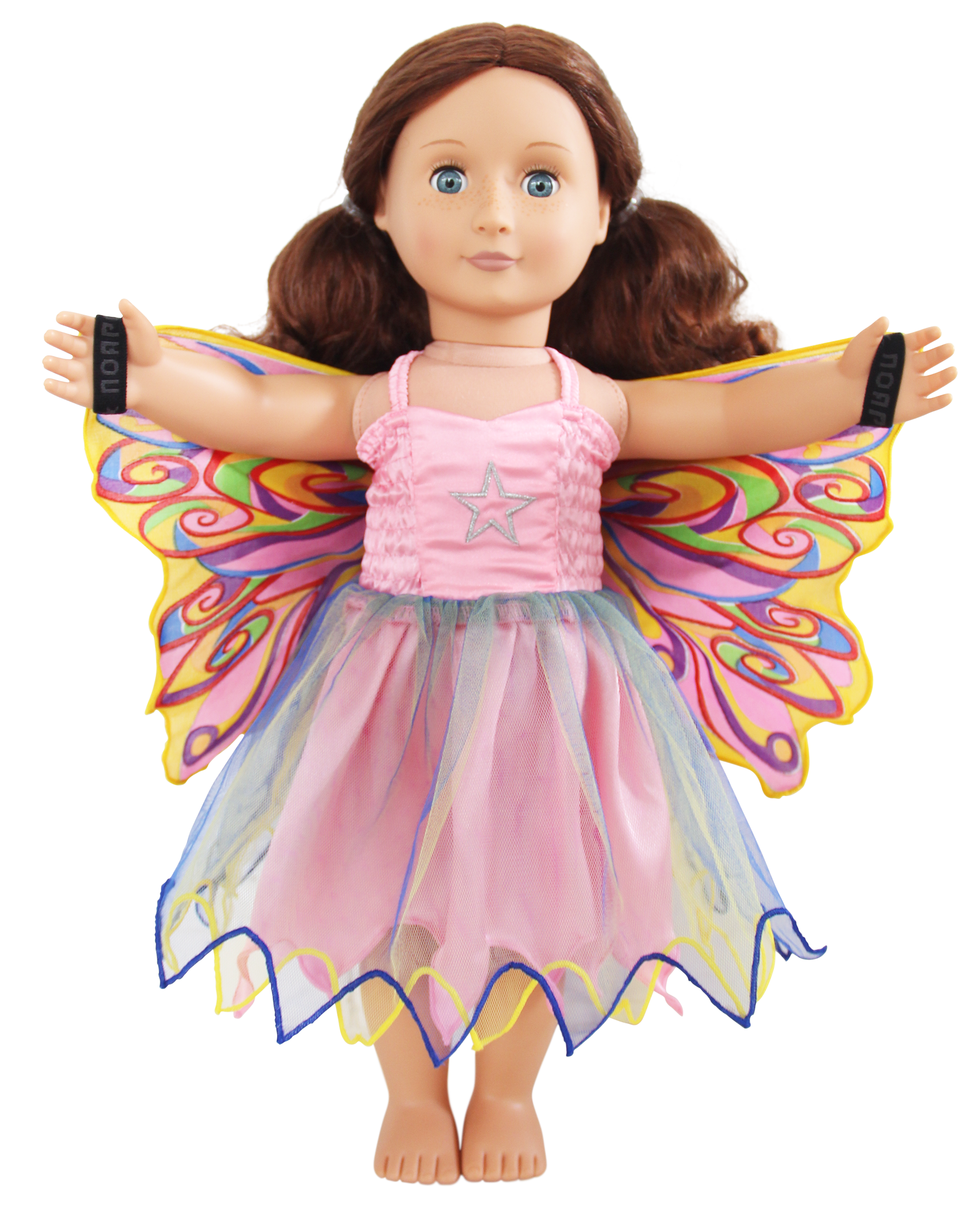 Fairy Rainbow Doll Dress - Douglas Toys