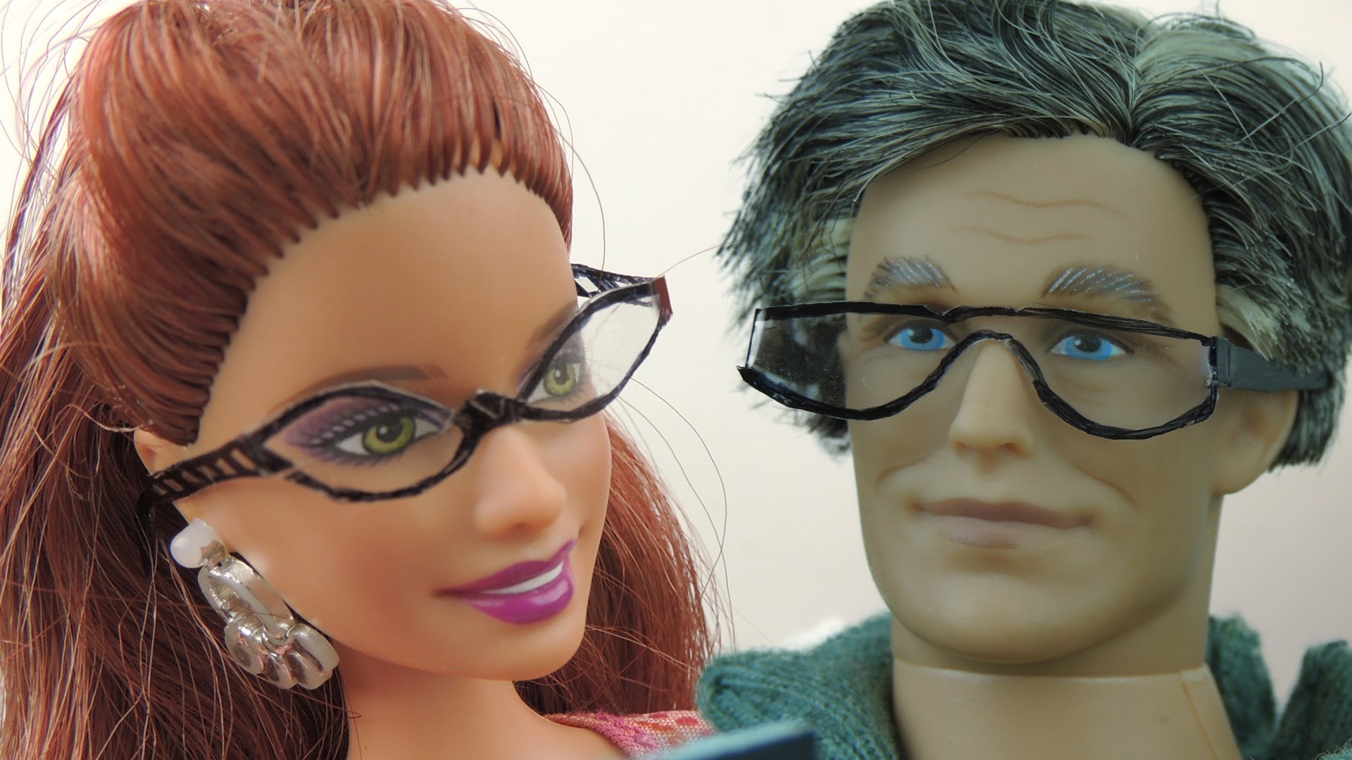 How to make Doll Glasses Tutorial - Really Easy! - YouTube
