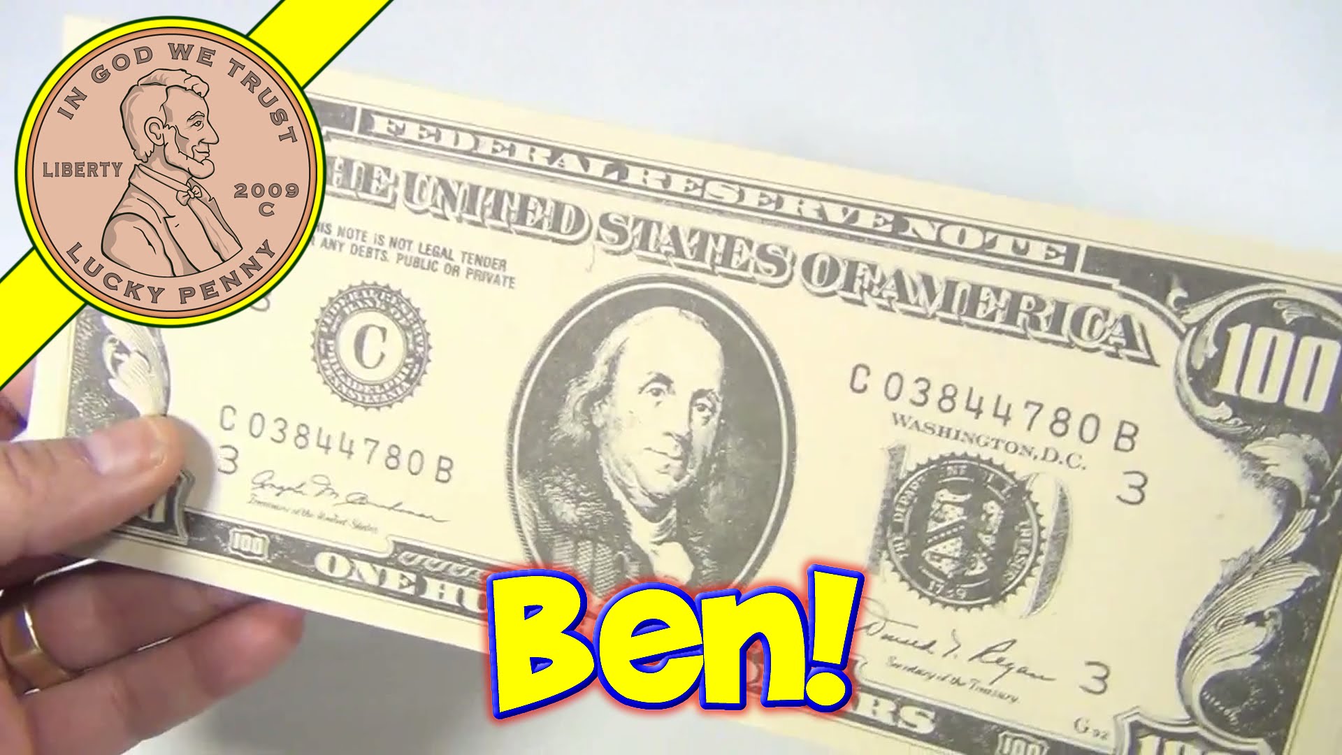 $100 Dollar Bills Benjamin Franklin Ruled Money Memo Desk Note Pads ...