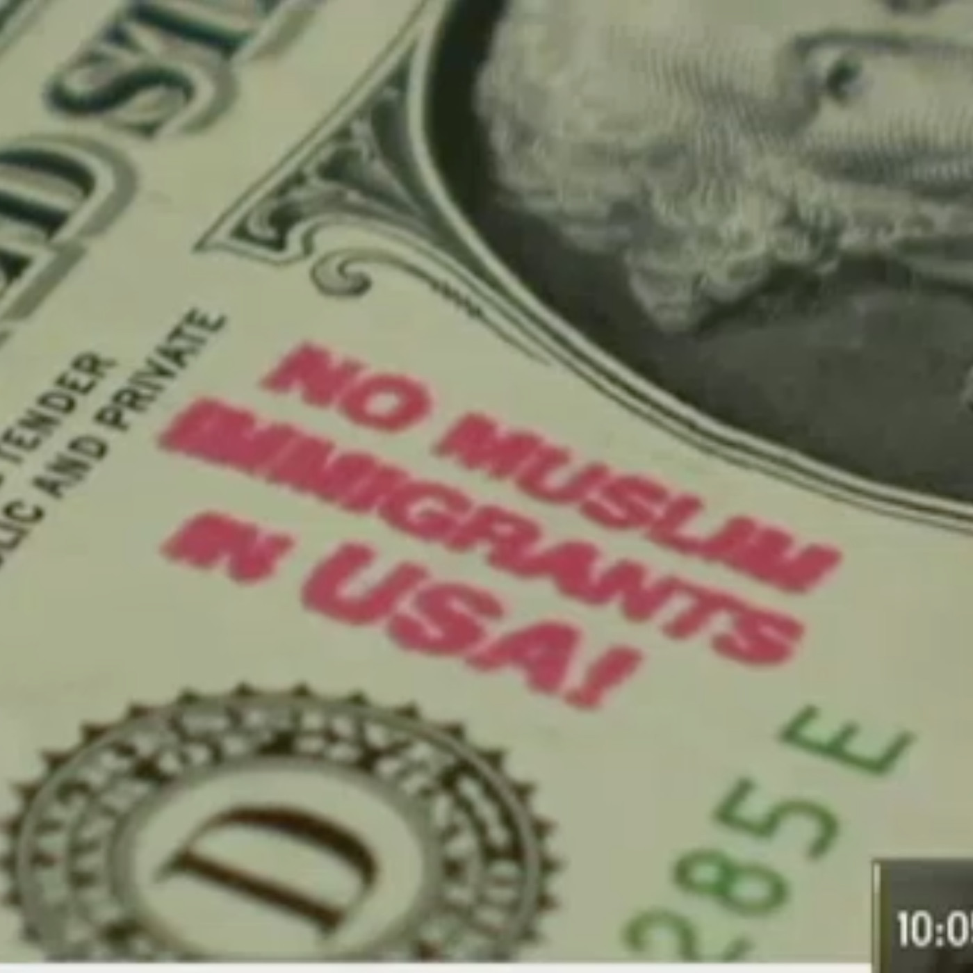 Anti-Muslim Message Stamped on Dollar Bill, Left At Suburban Chicago ...