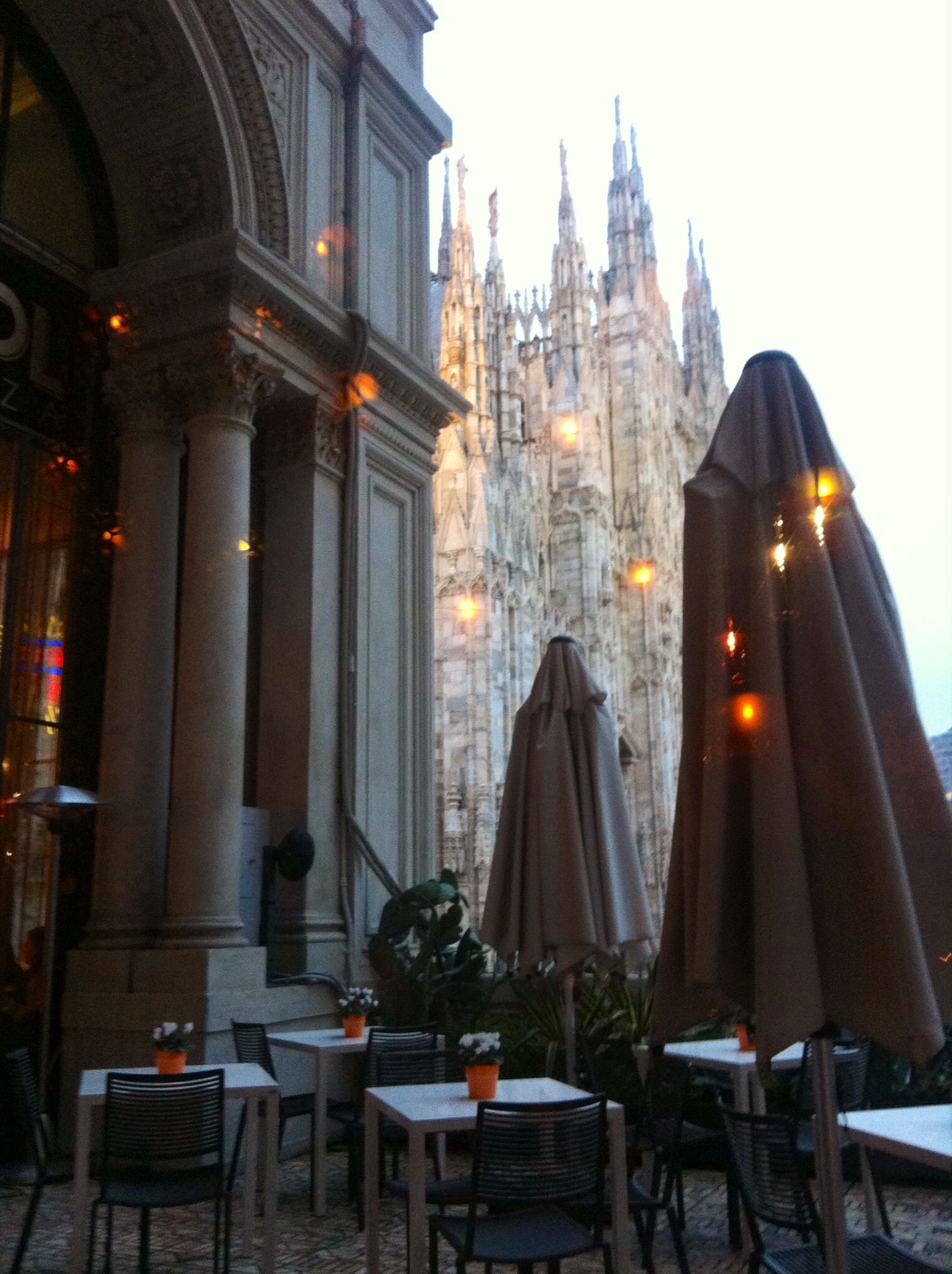 Aperol Terrace in Milan. View of the Dom. | ITALIA (Italy ...