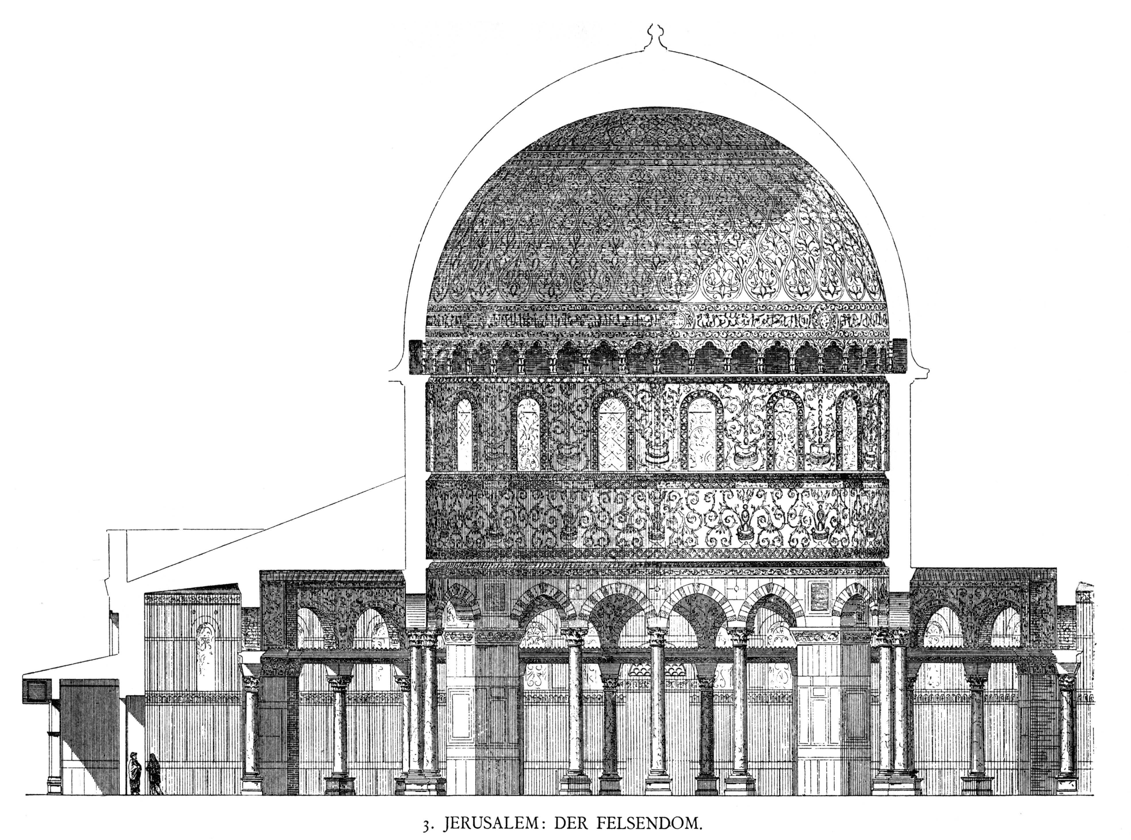 File:Dehio 10 Dome of the Rock Section.jpg - Wikimedia Commons