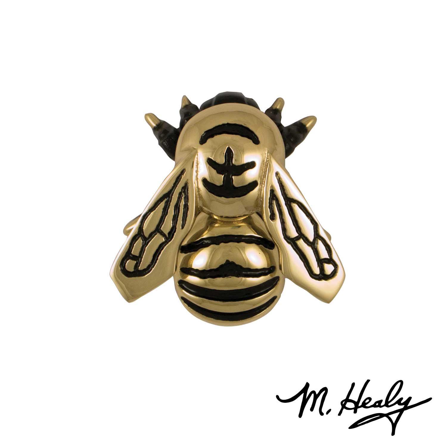 Bumblebee Door Knocker by Michael Healy-Brass