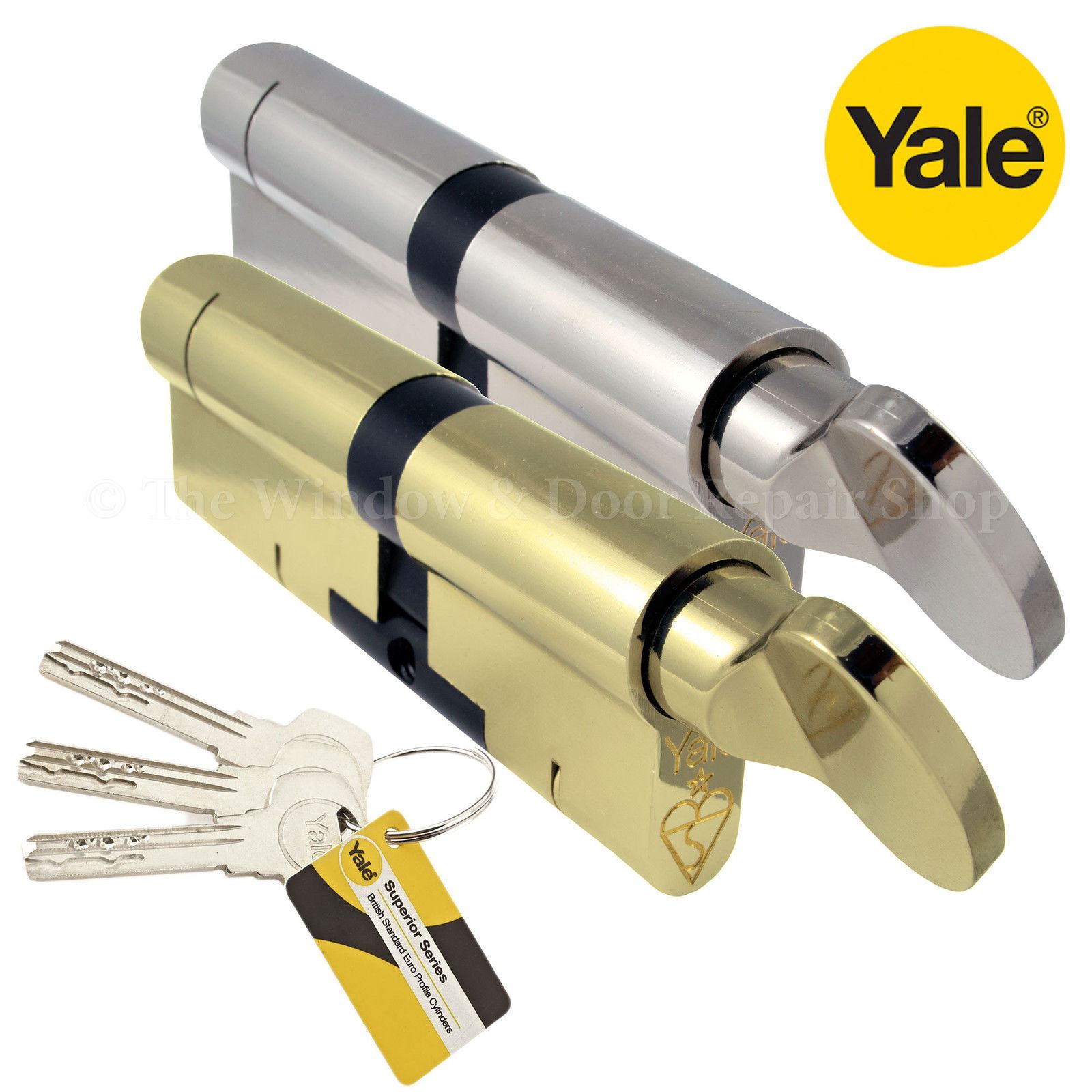 YALE Superior Thumb Turn Cylinder Lock Anti Snap Bump High uPVC Door ...