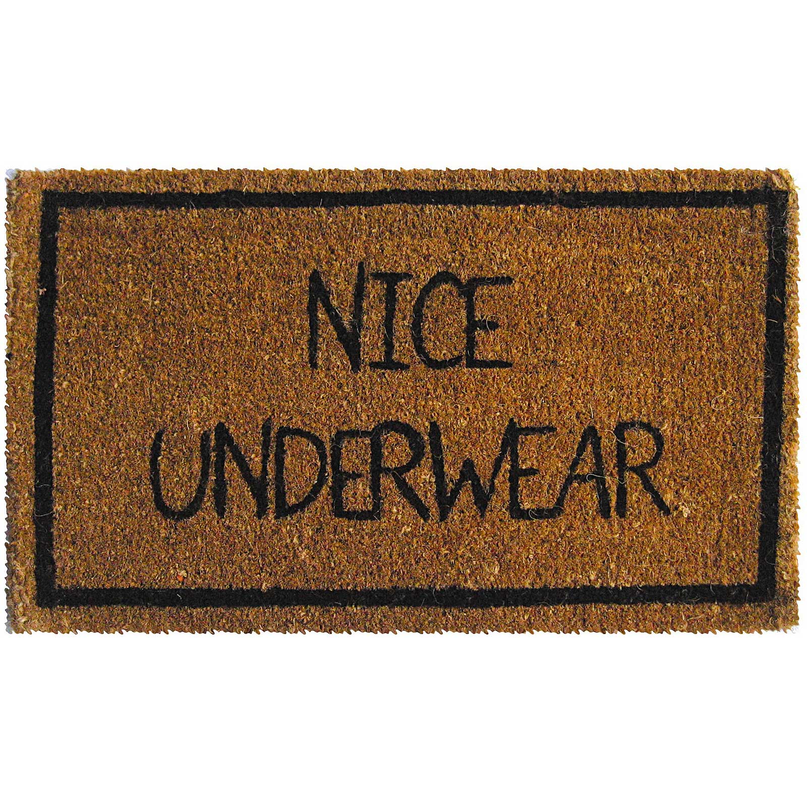 Nice Underwear Mat | Hilarious Doormat, Welcome Mat Humor, Undies ...