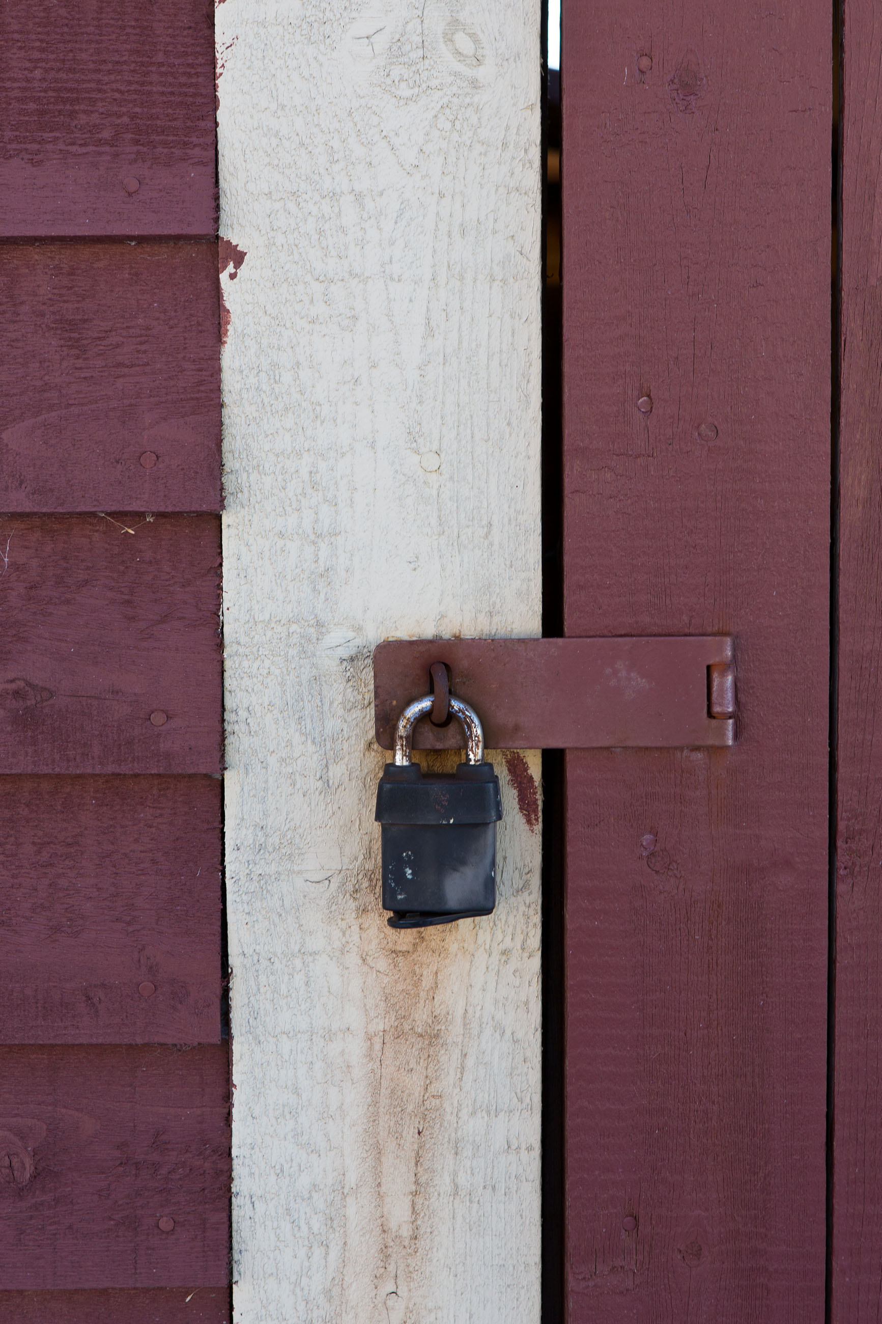 Door with lock photo
