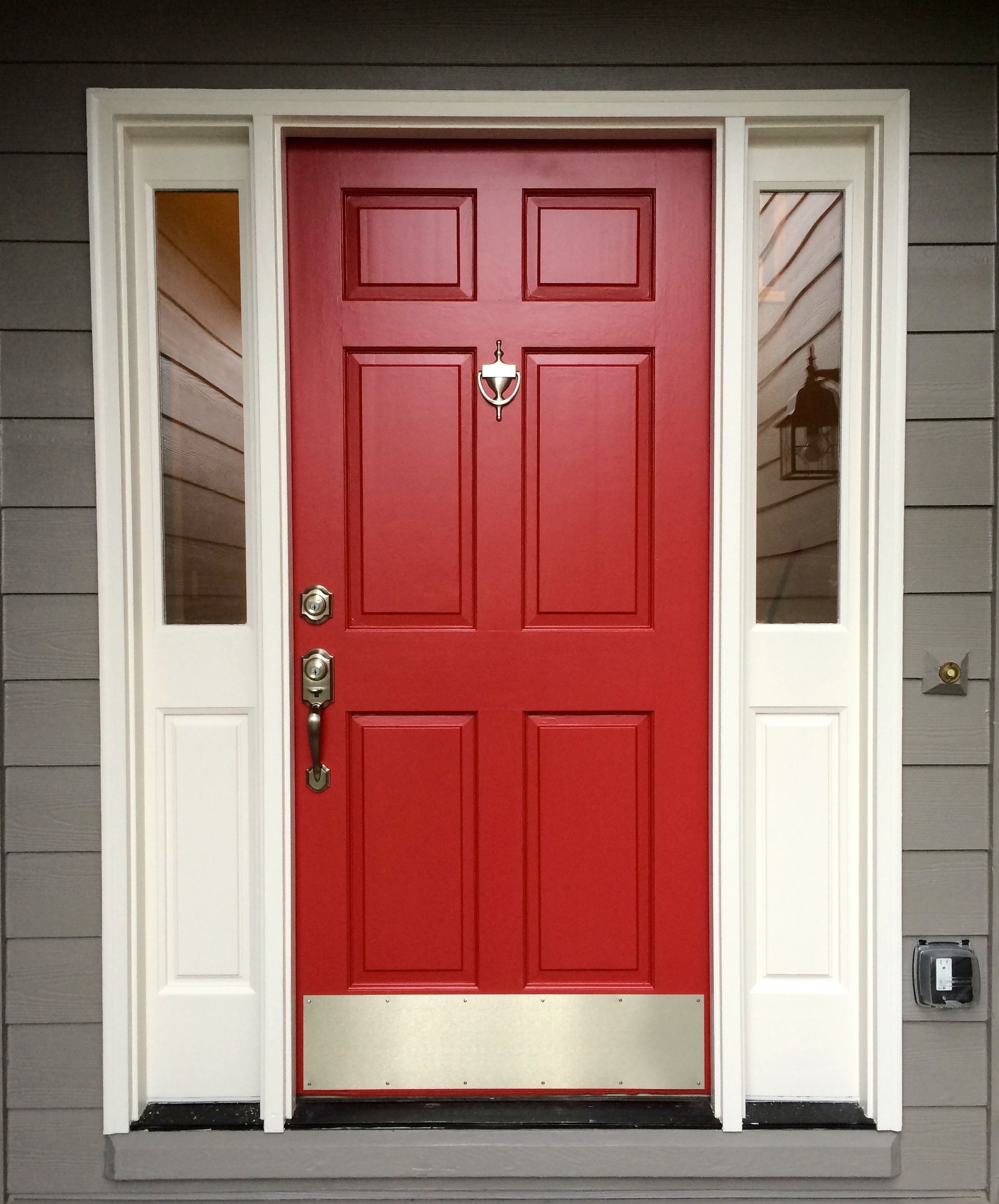 Red Front Door. Sherwin Williams, Antique Red. | Home | Pinterest ...