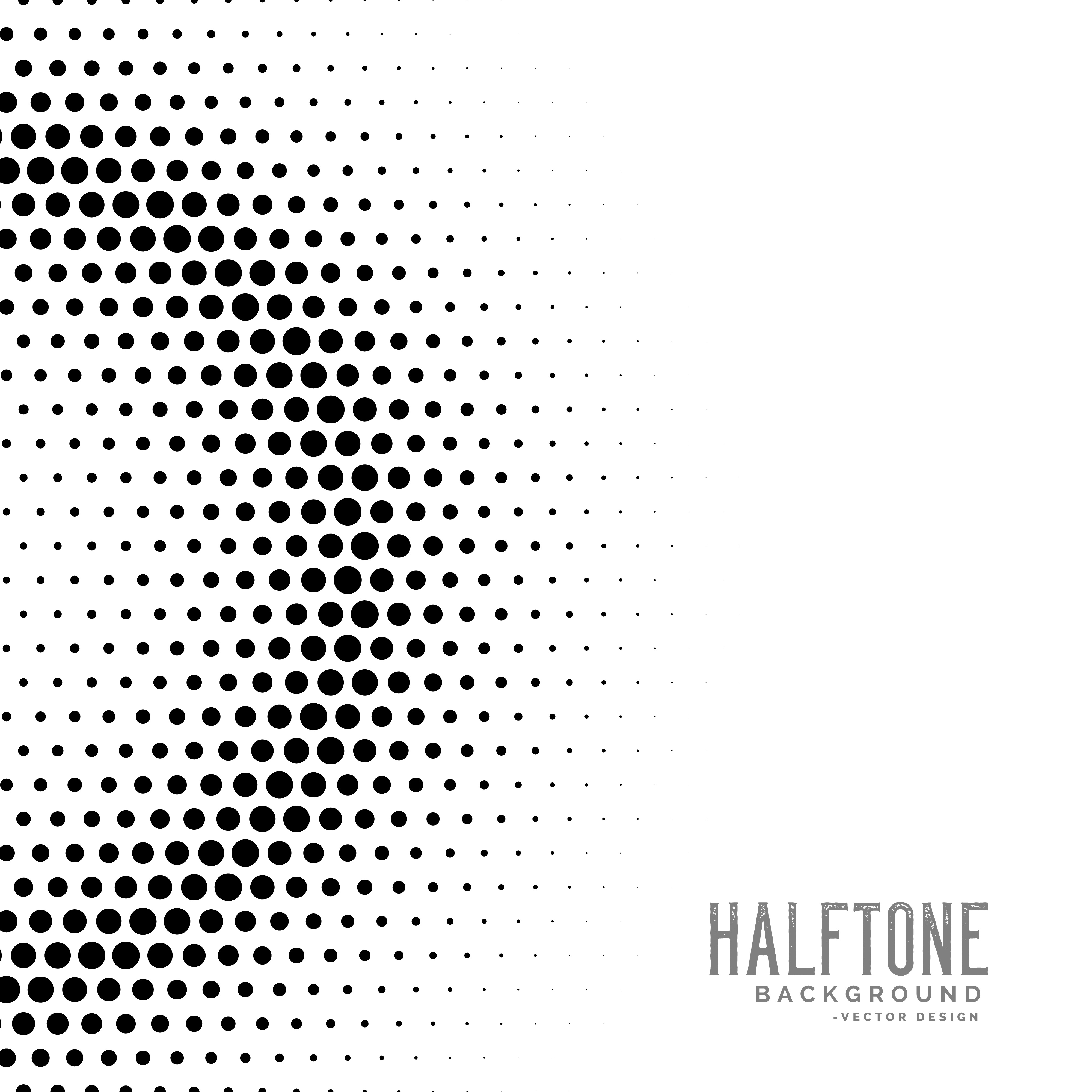 halftone gradient circles dot background - Download Free Vector Art ...