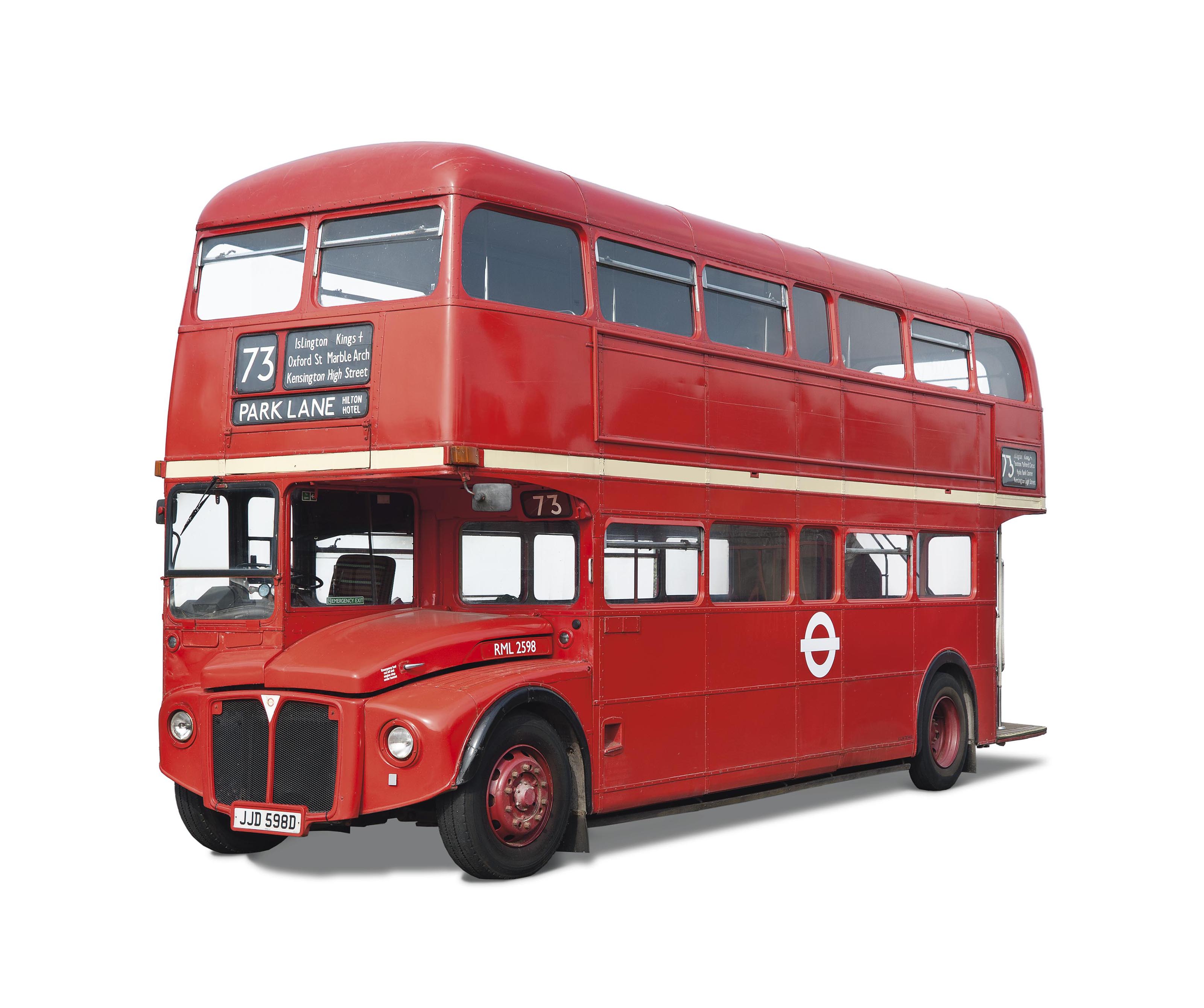 1966 RML LEYLAND AEC LONDON ROUTEMASTER DOUBLE-DECKER BUS | All ...