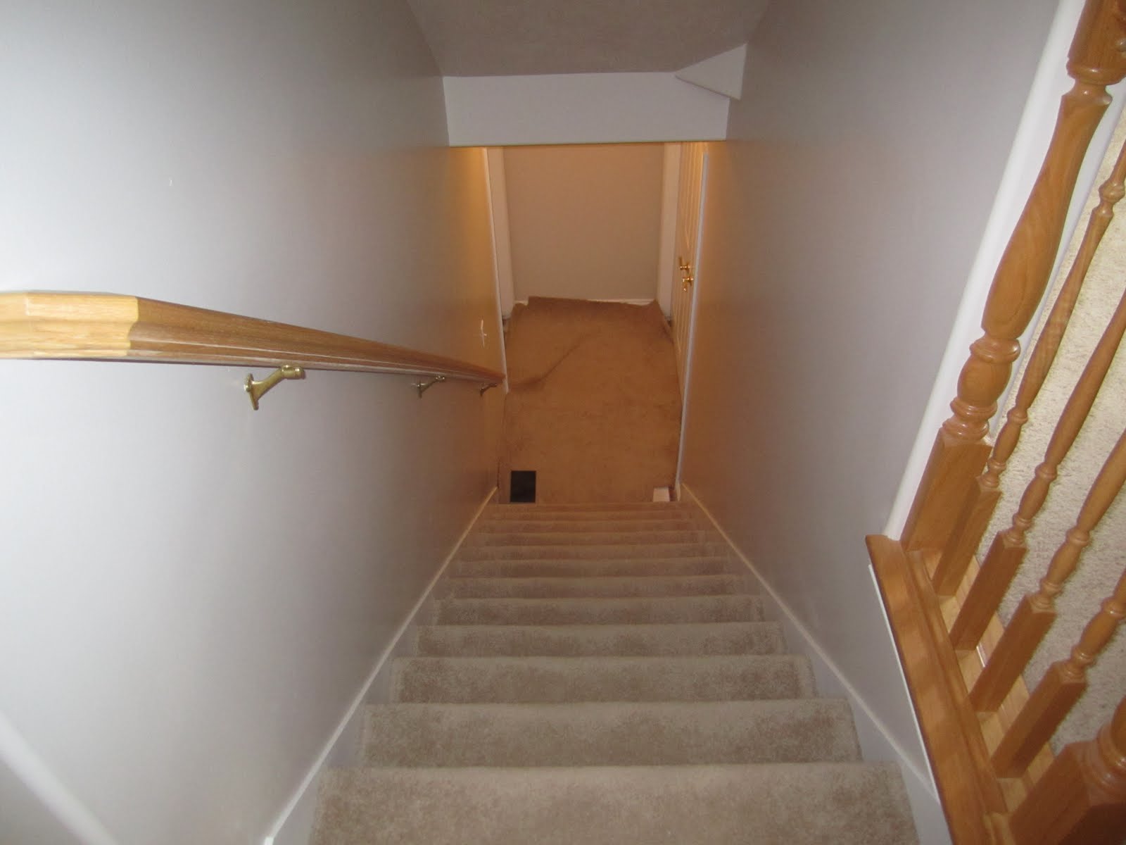 Basement Stairs Looking Down: More than10 ideas - Home cosiness