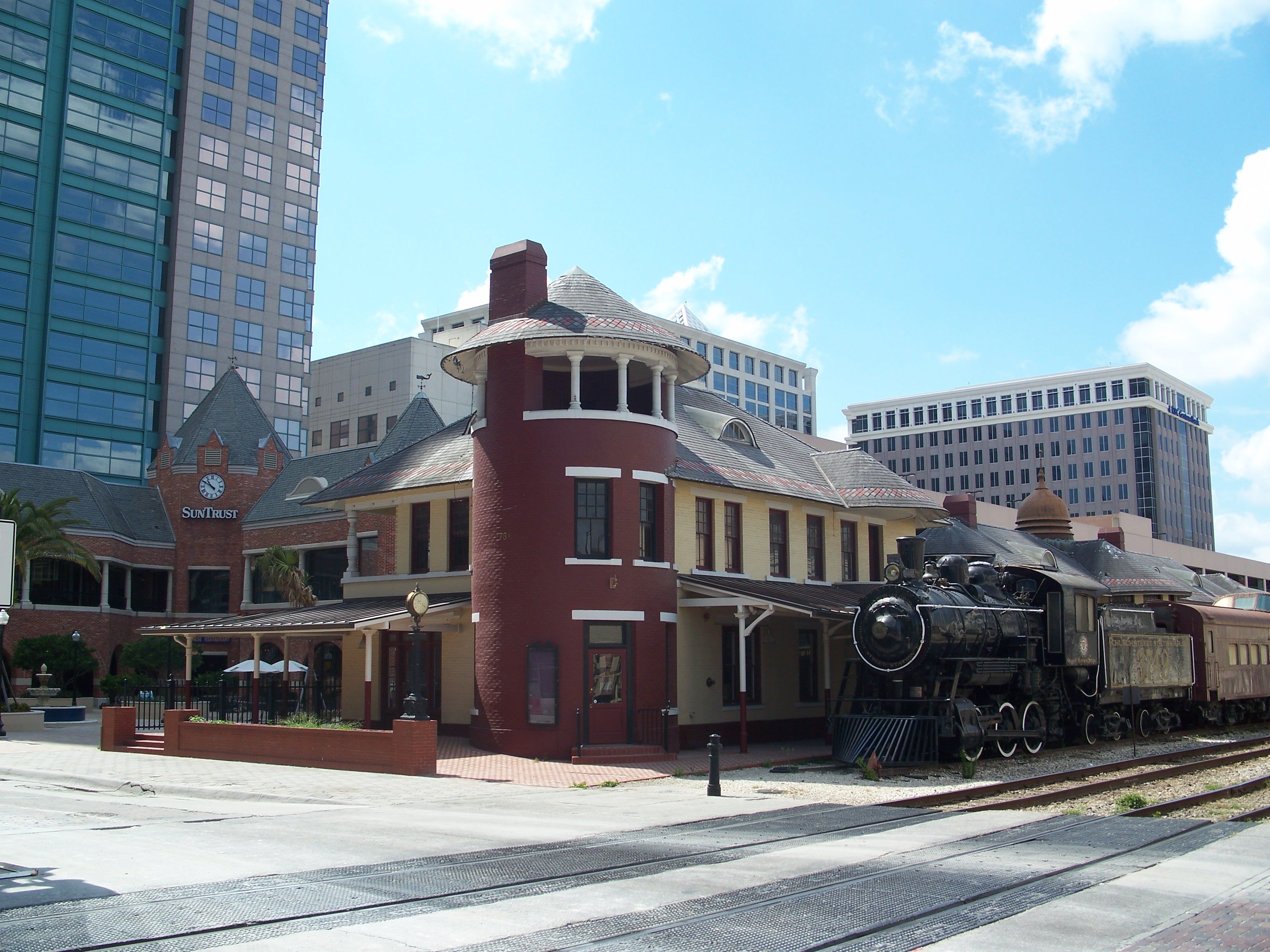 Church Street Station, a.k.a. the Old Orlando Railroad Depot ...