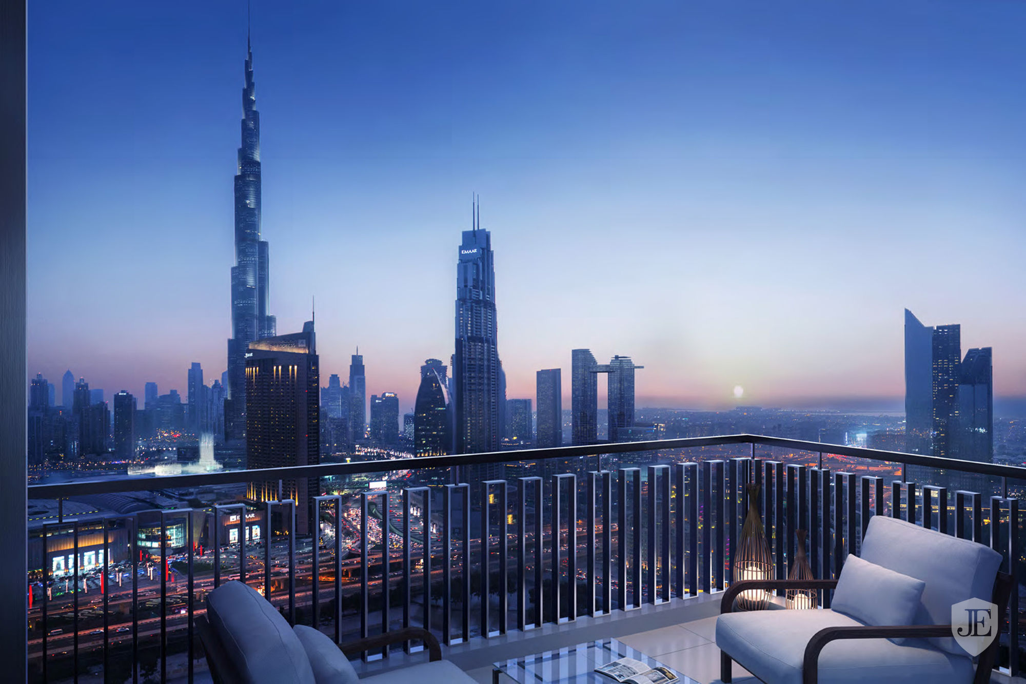 3 Bedroom Downtown Views Ii Tower 3 in Dubai United Arab Emirates ...