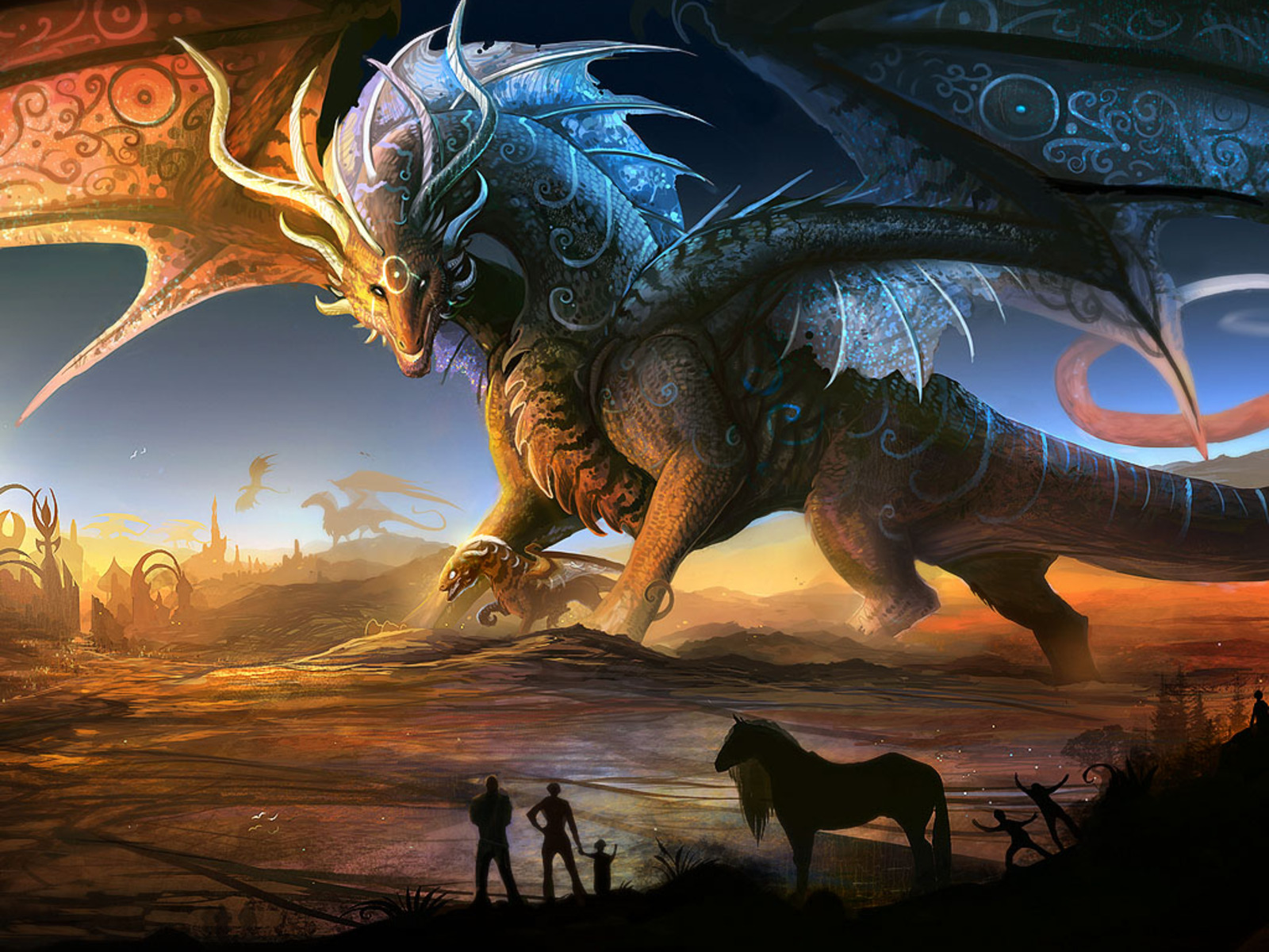 Dragon Guard Art - ID: 109755 - Art Abyss