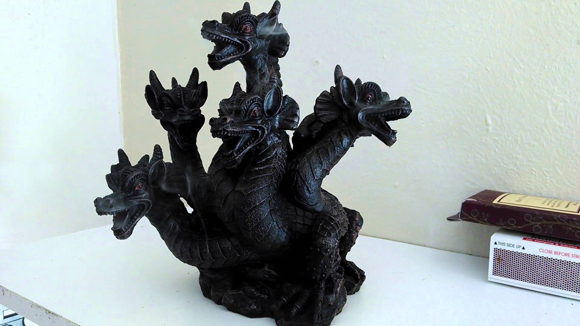 Dragon incense burner - YouTube