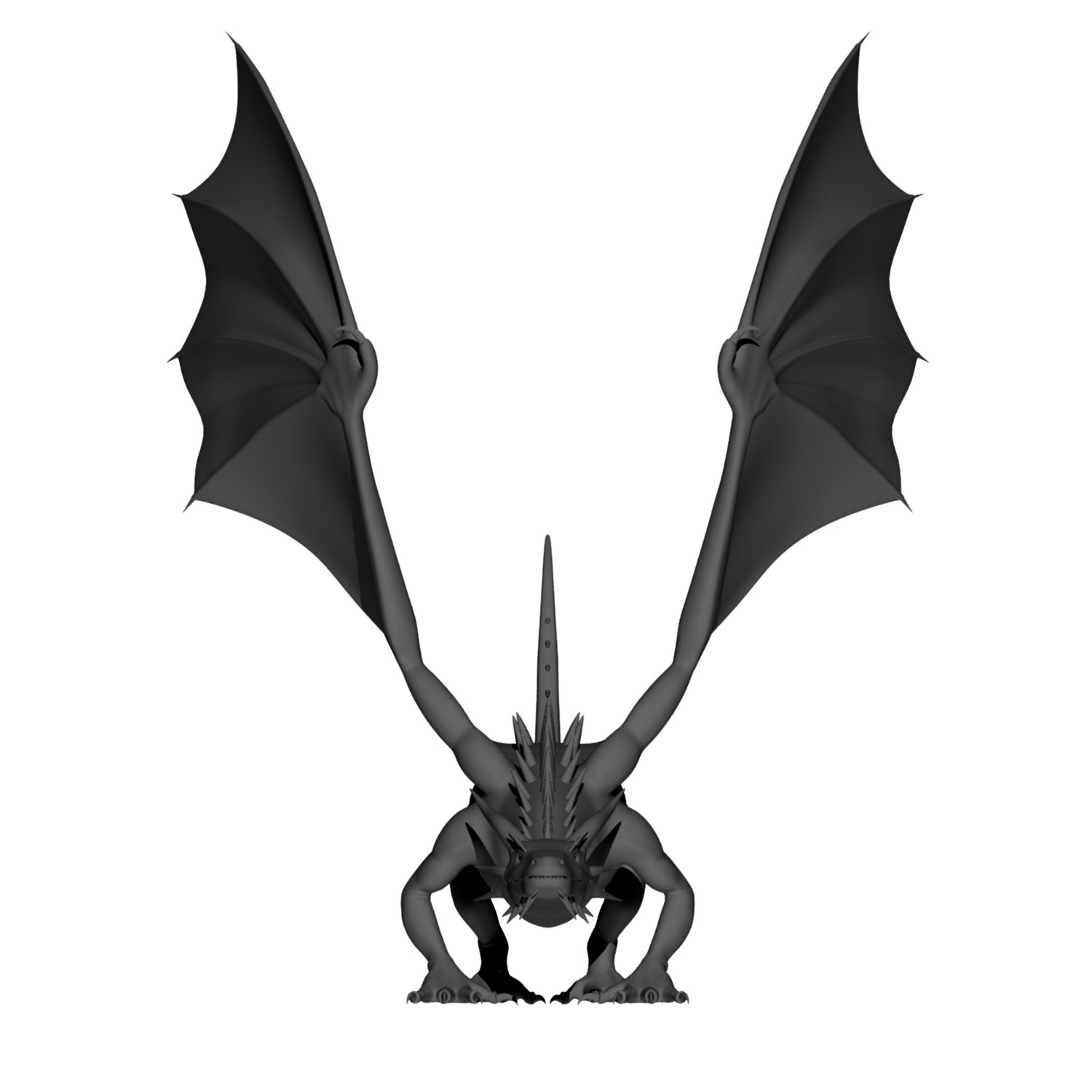 Dragon 3D Model in Fantasy 3DExport