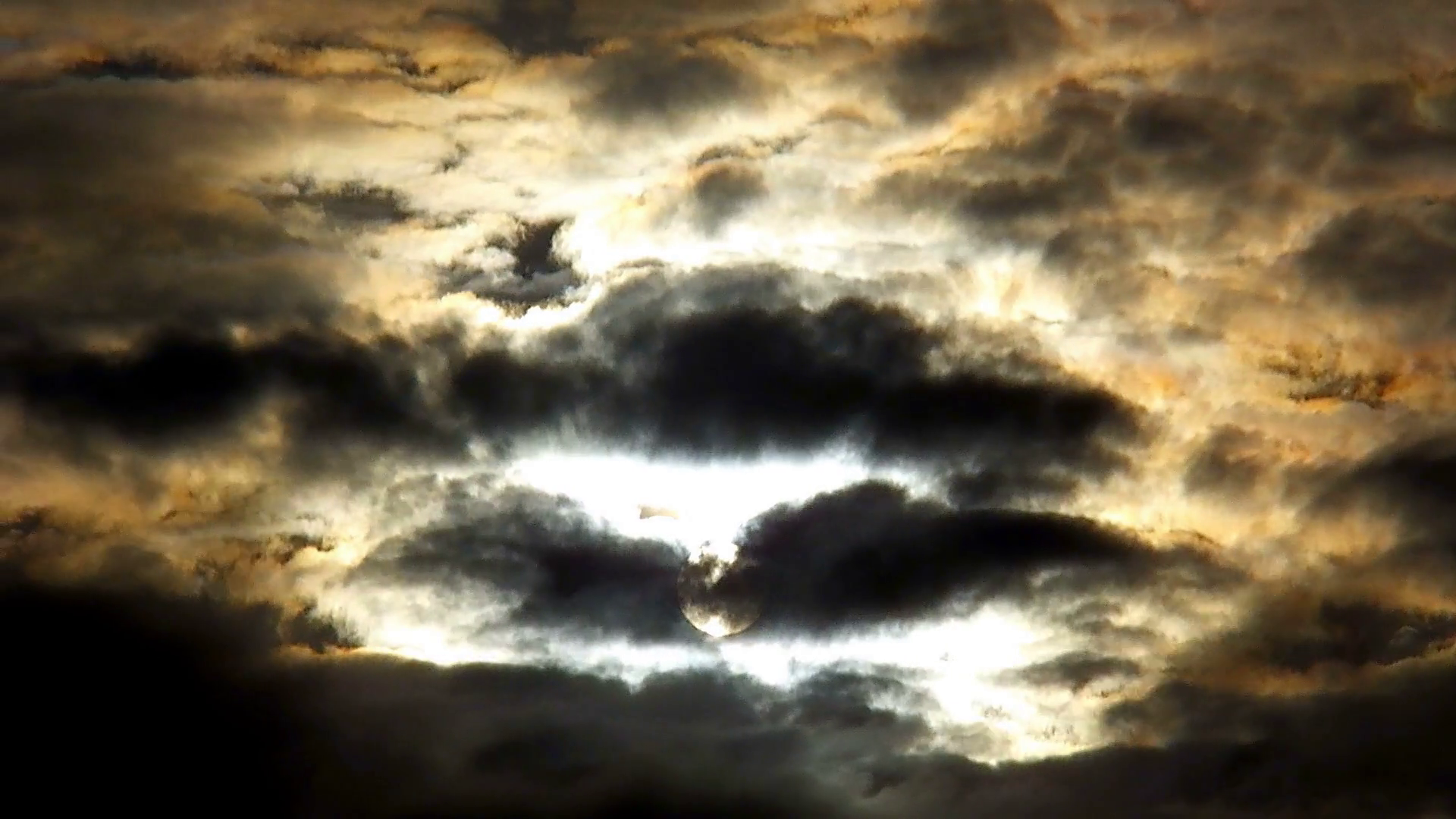 Dramatic sky with real stormy clouds Stock Video Footage - Videoblocks