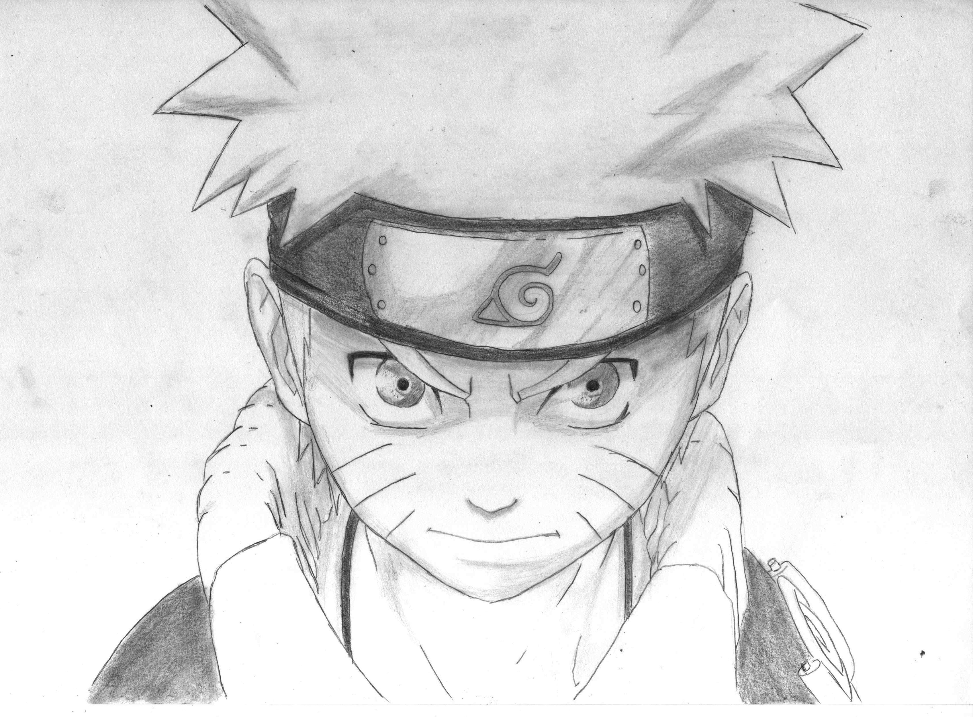 Naruto pencil drawing by manuel-sama on DeviantArt