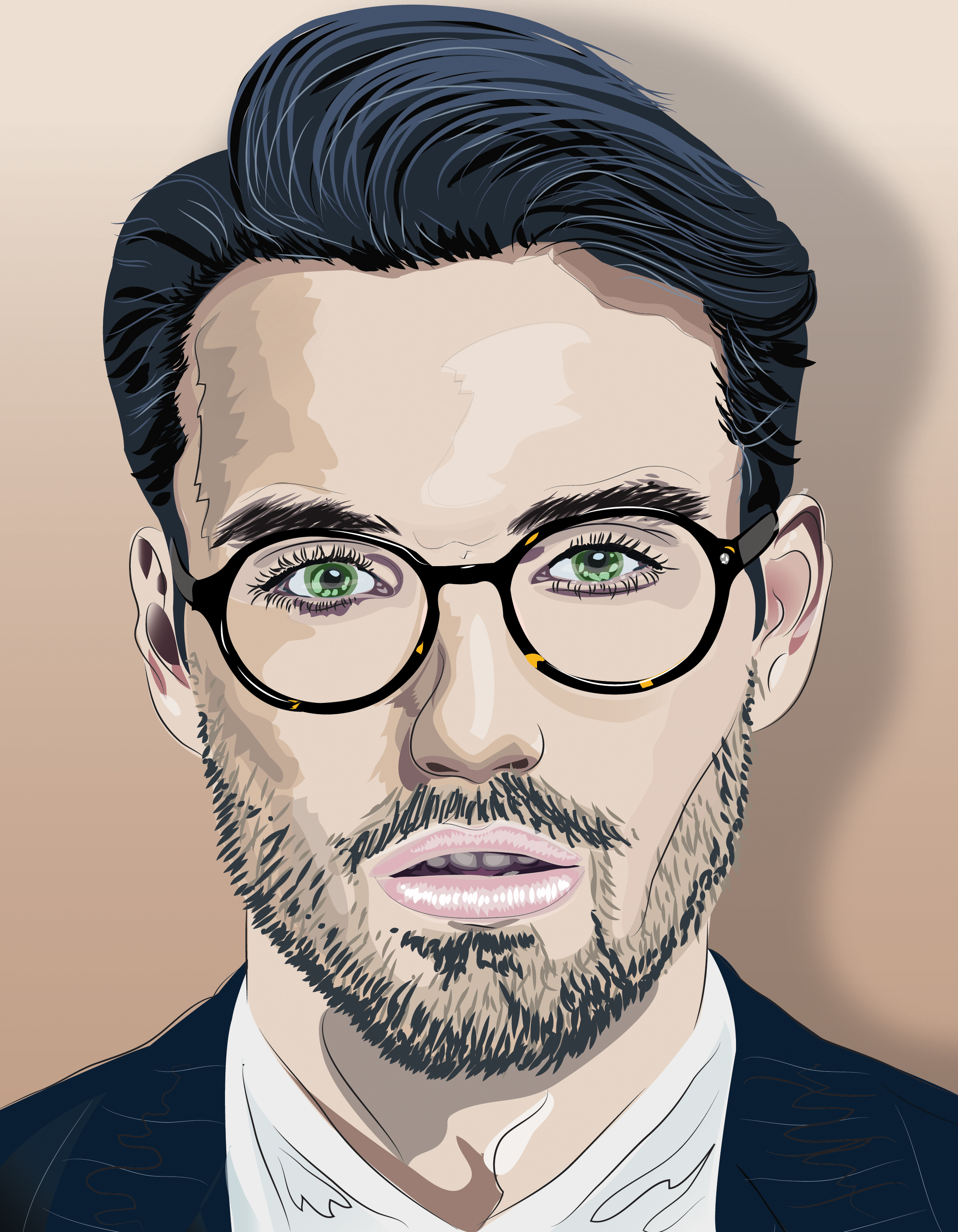 Handsome Man Drawing at GetDrawings.com | Free for personal use ...