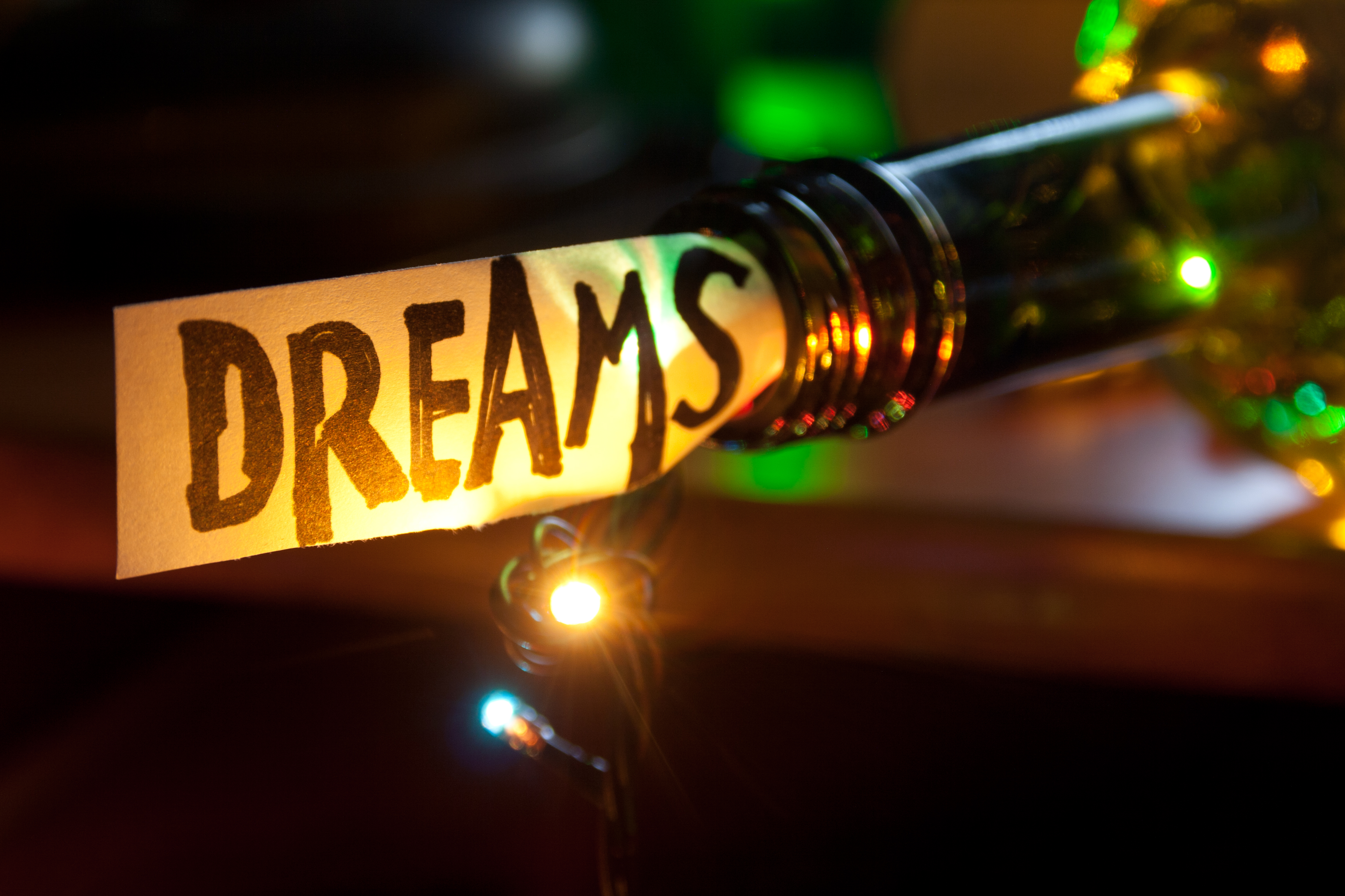 Dreams concept, Bottle, Celebrate, Christmas, Colorful, HQ Photo