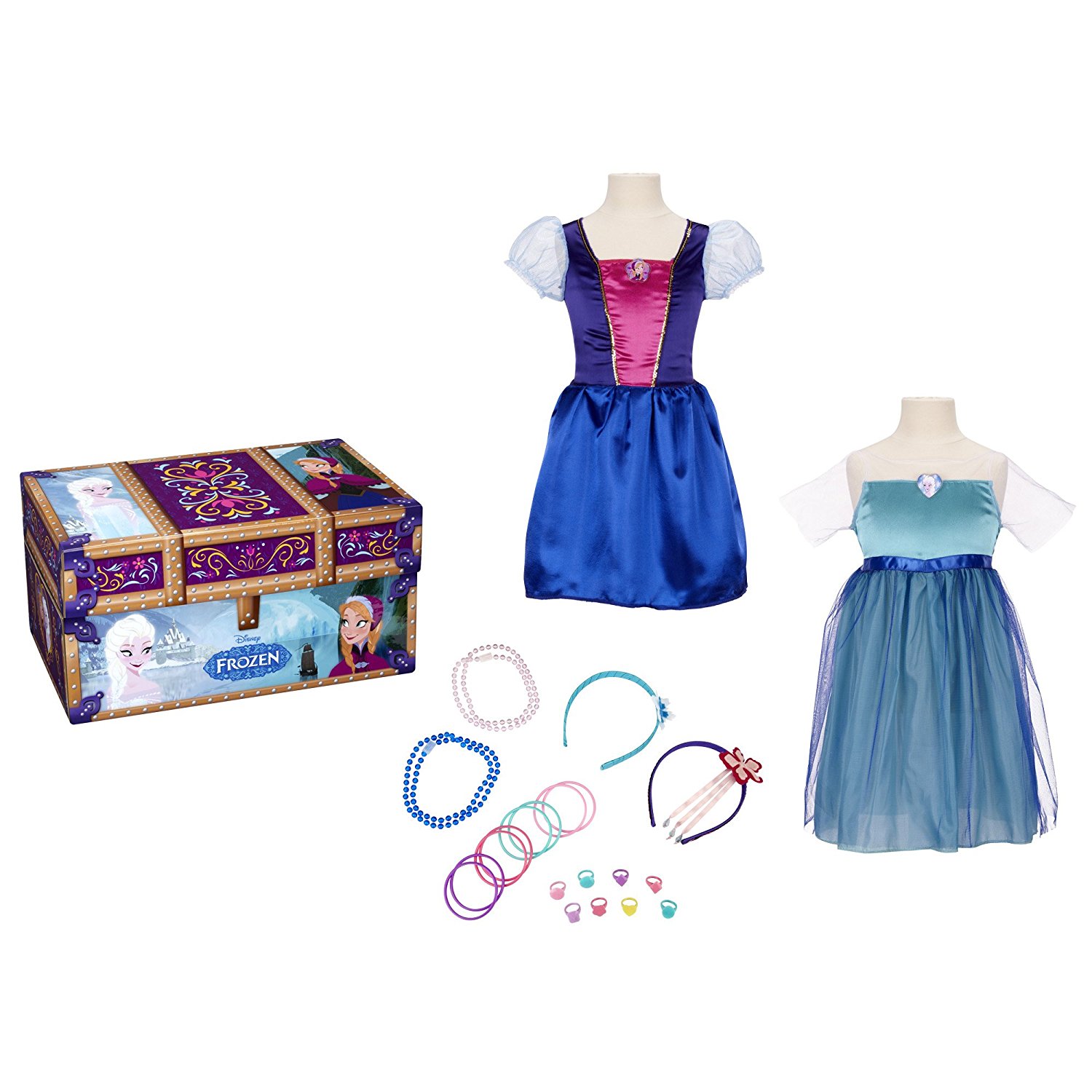 Amazon.com: Disney FROZEN Travel Dress Up Trunk: Toys & Games