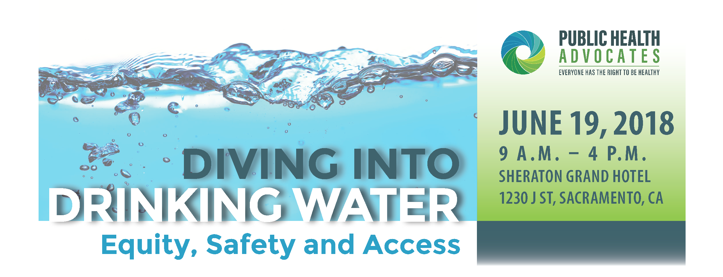 Diving Into Drinking Water: Equity, Safety and Access - 2018 Water ...