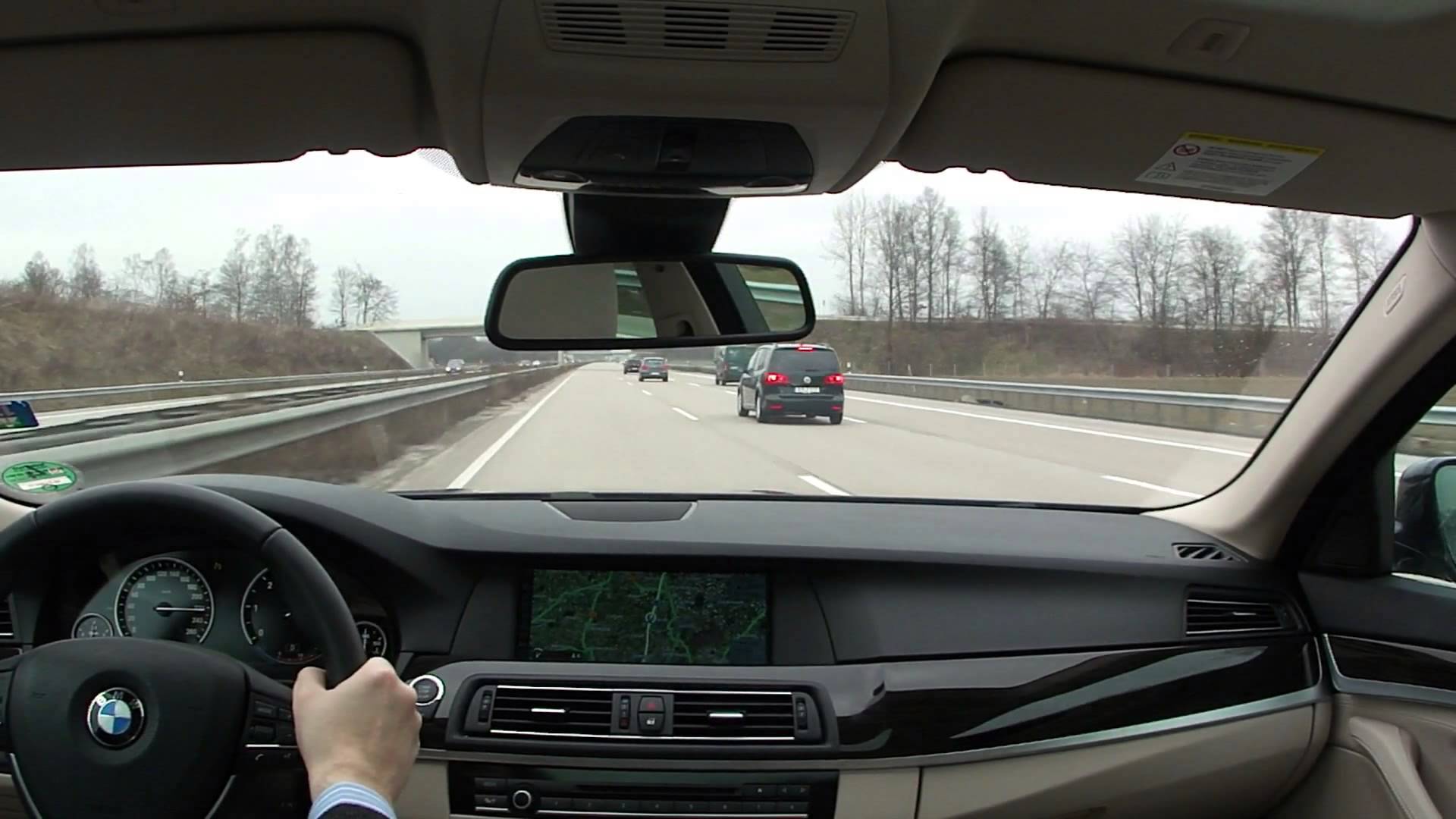 The co-drivers view: driving fast on the Autobahn - YouTube