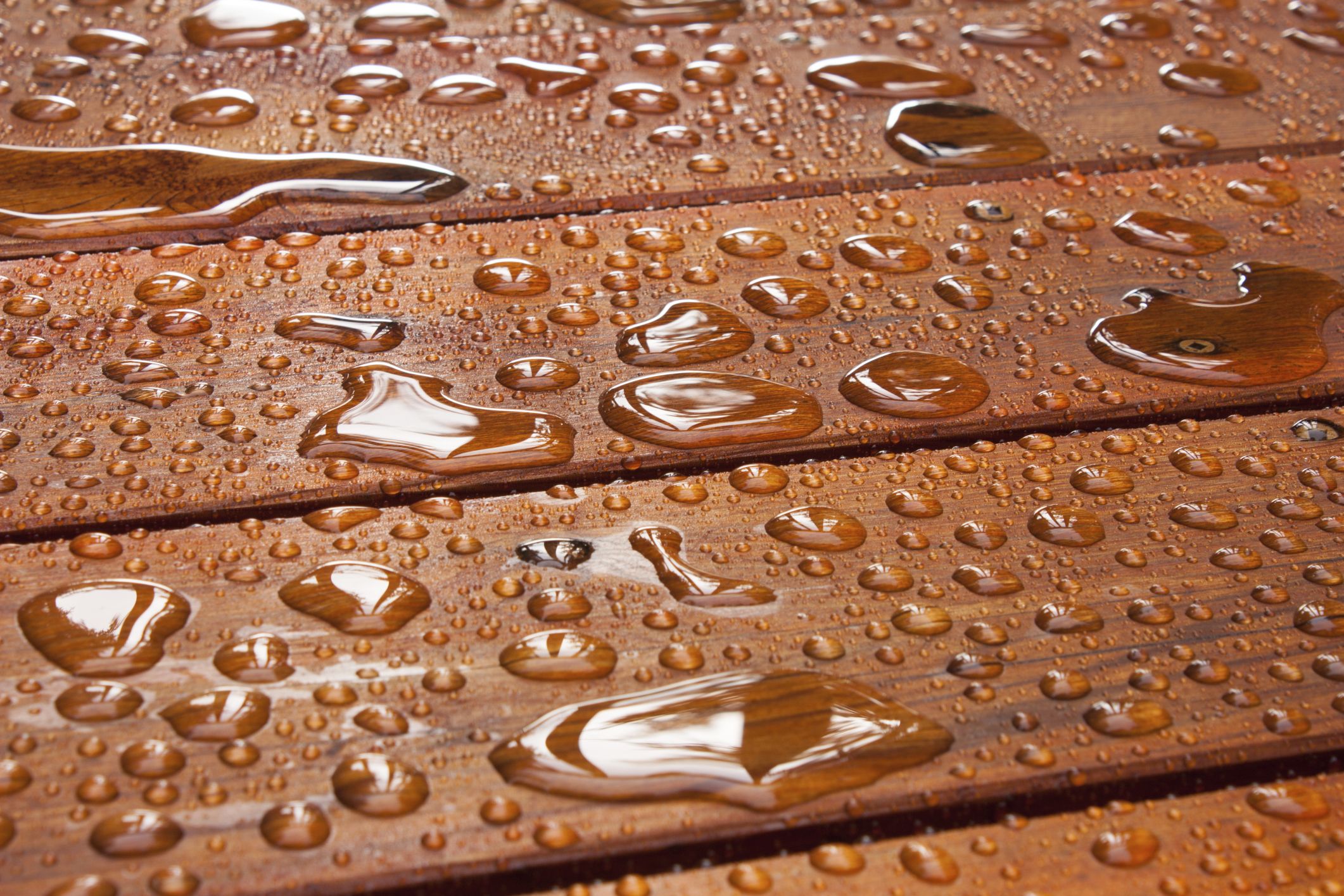 Is your wood deck # waterproof like this? Deep penetrating ...